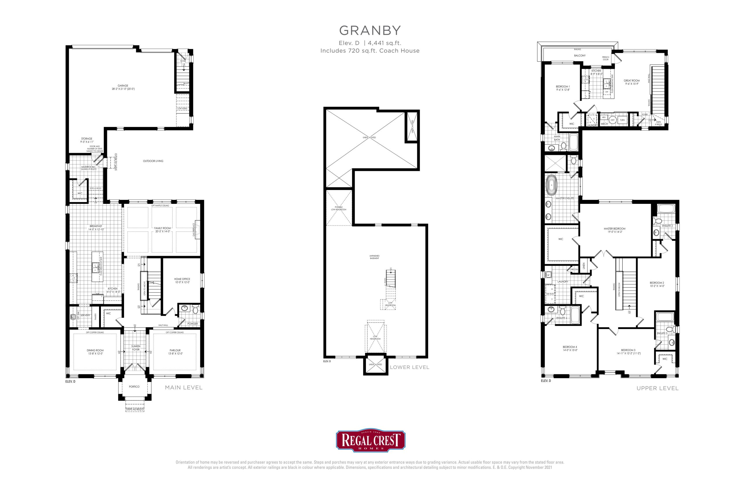 Granby (Elev. D) floor plan