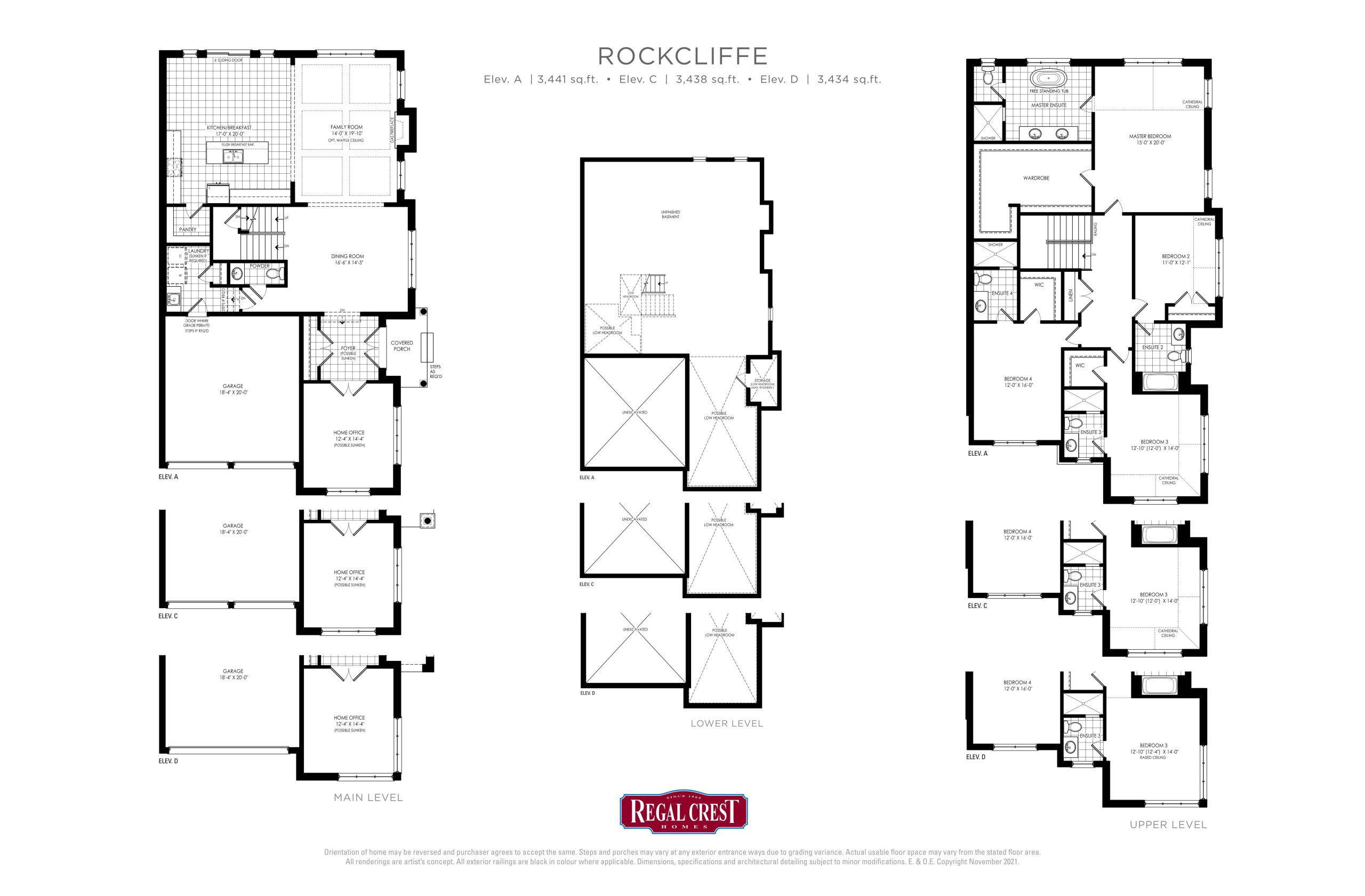 Rockcliffe floor plan