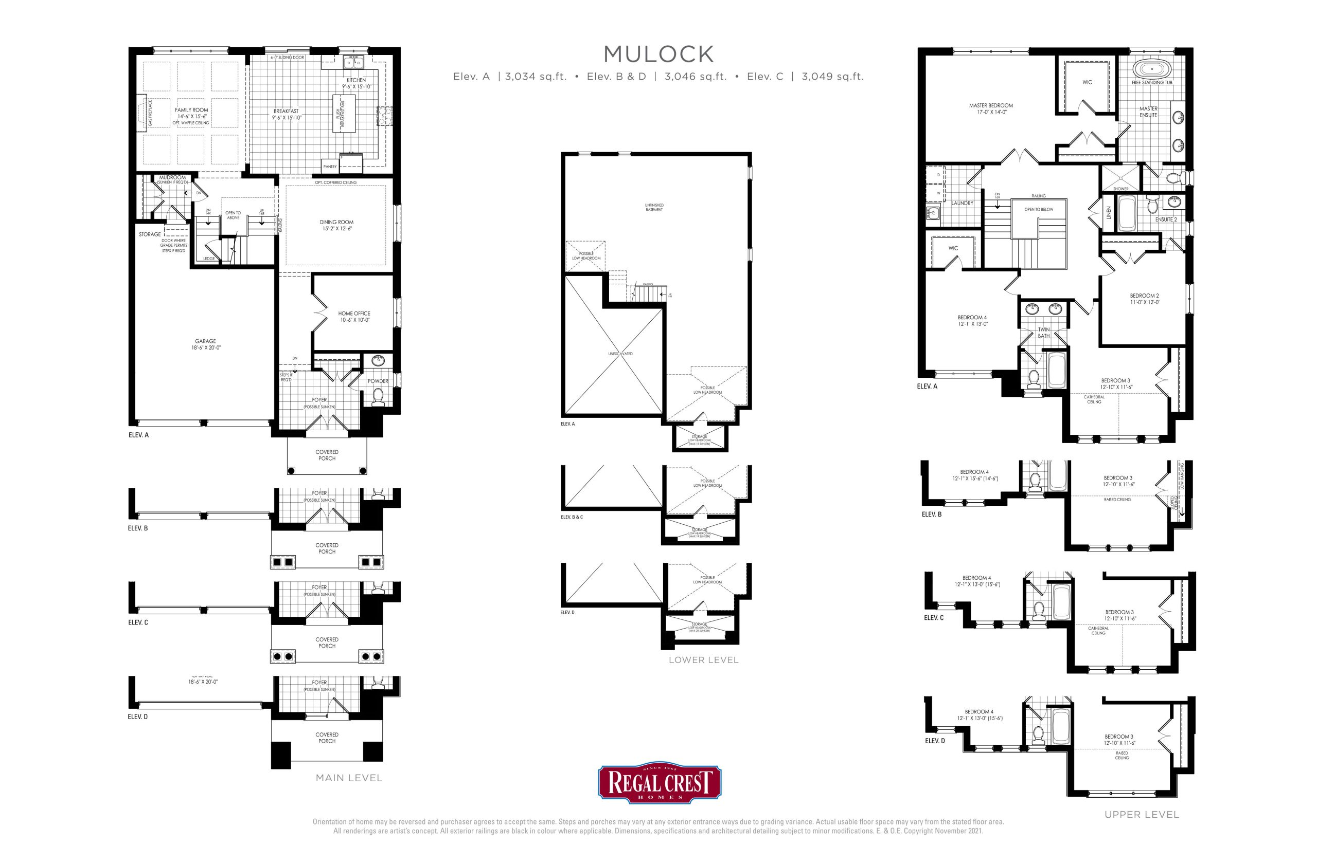 Mulock floor plan