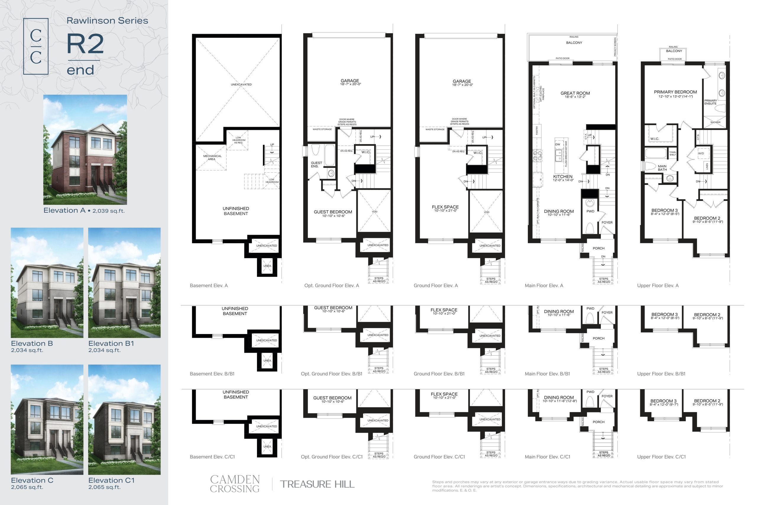 R2 End floor plan