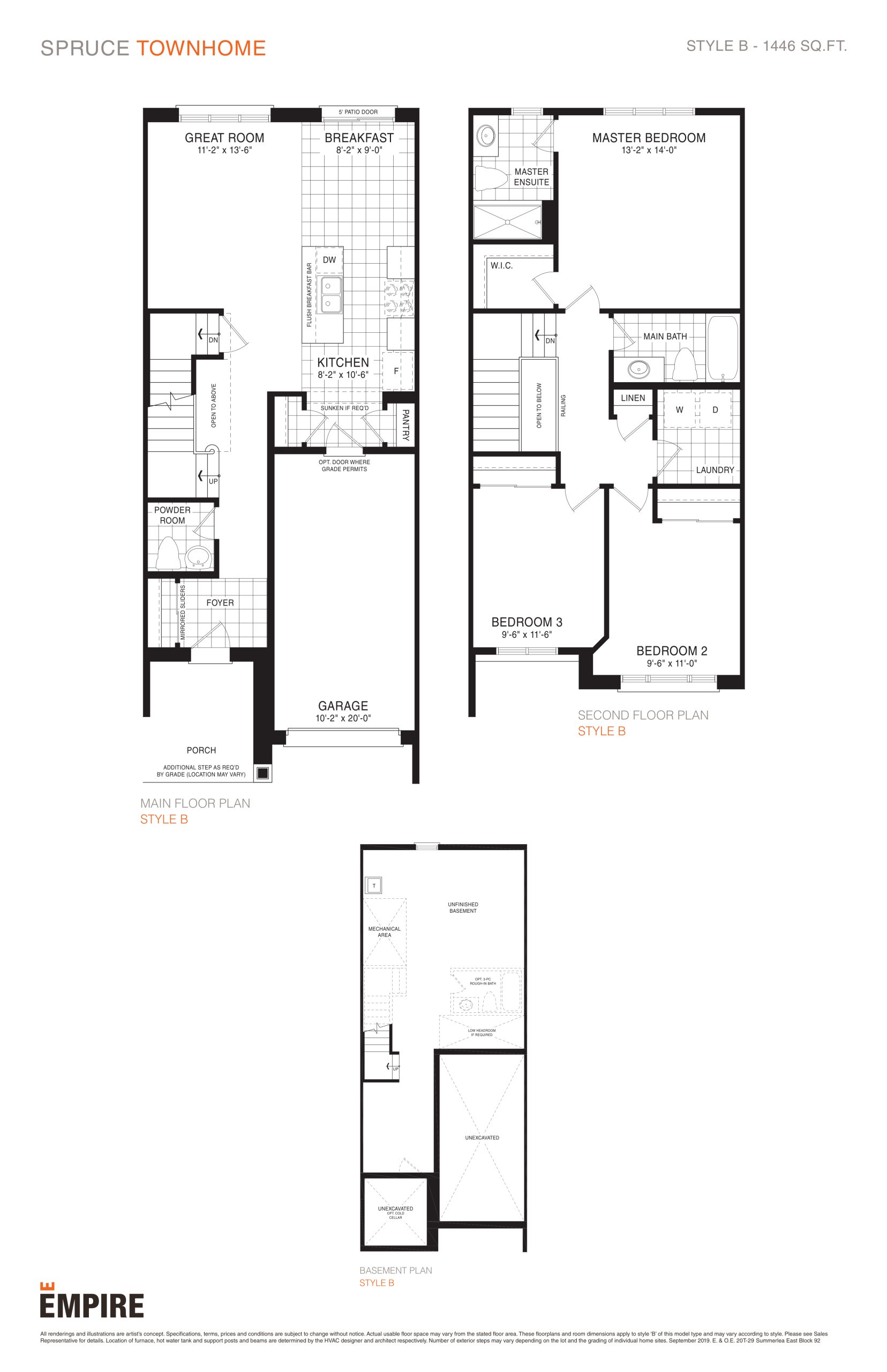 Spruce floor plan