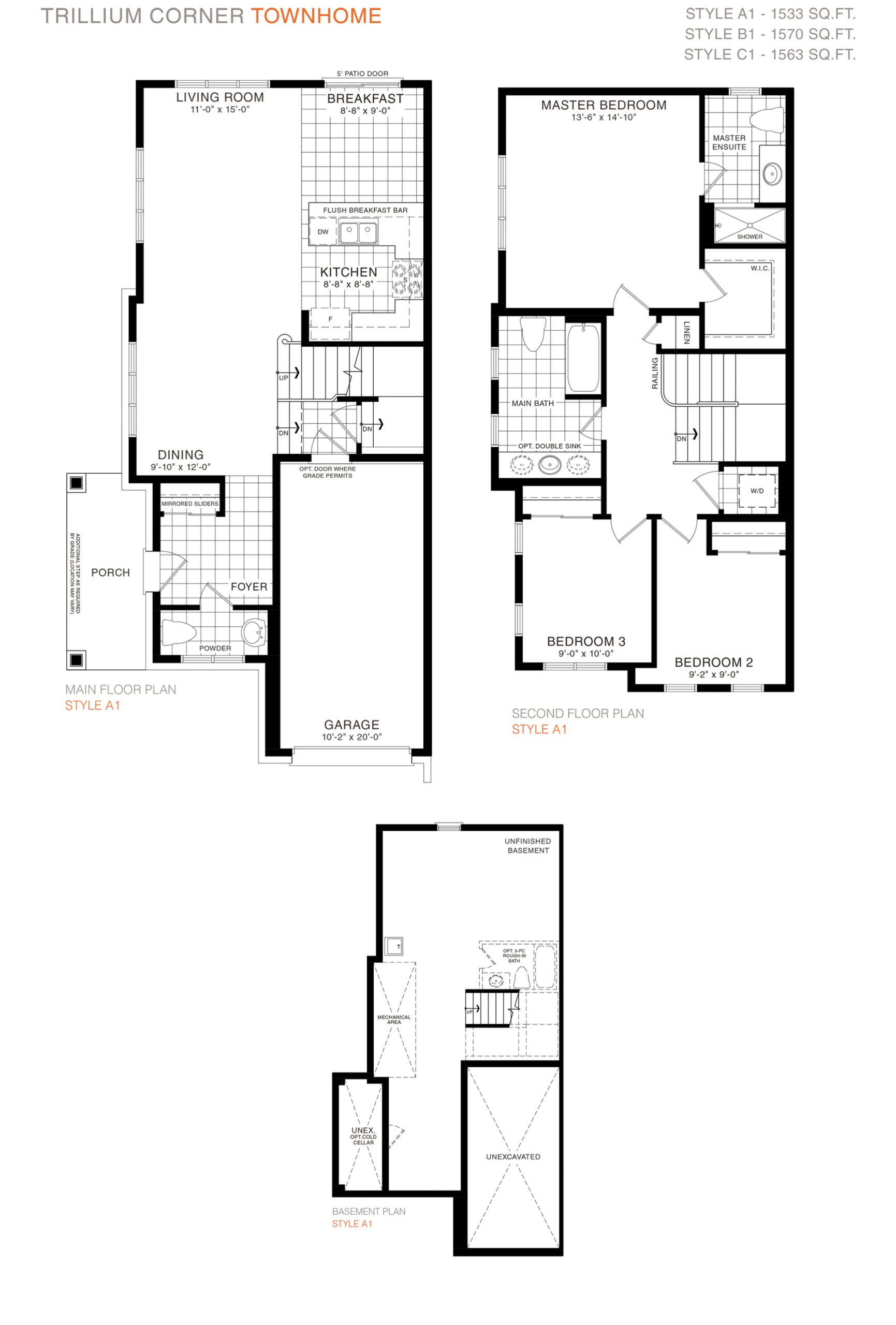 Trillium Corner floor plan