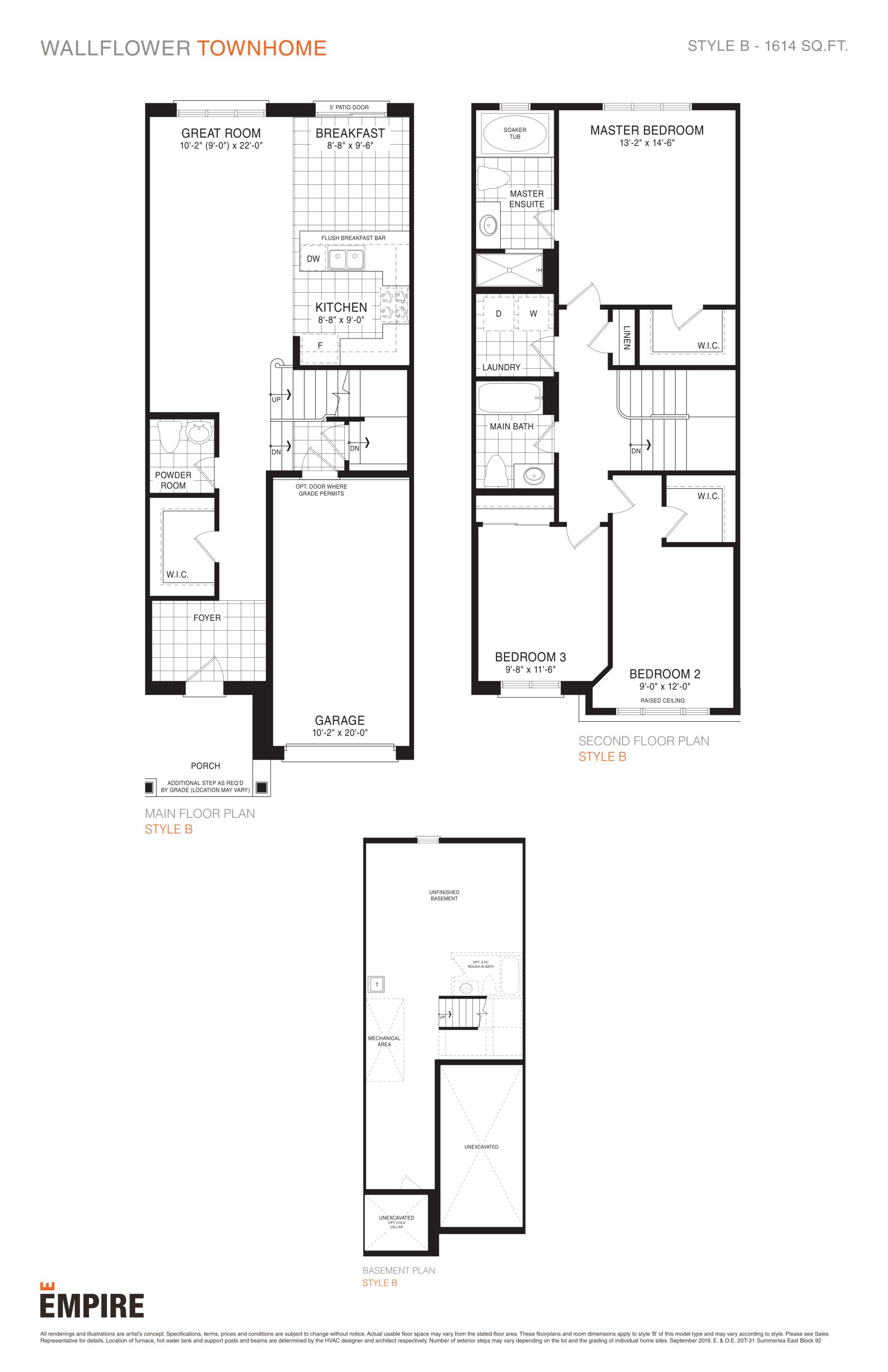 Wallflower floor plan
