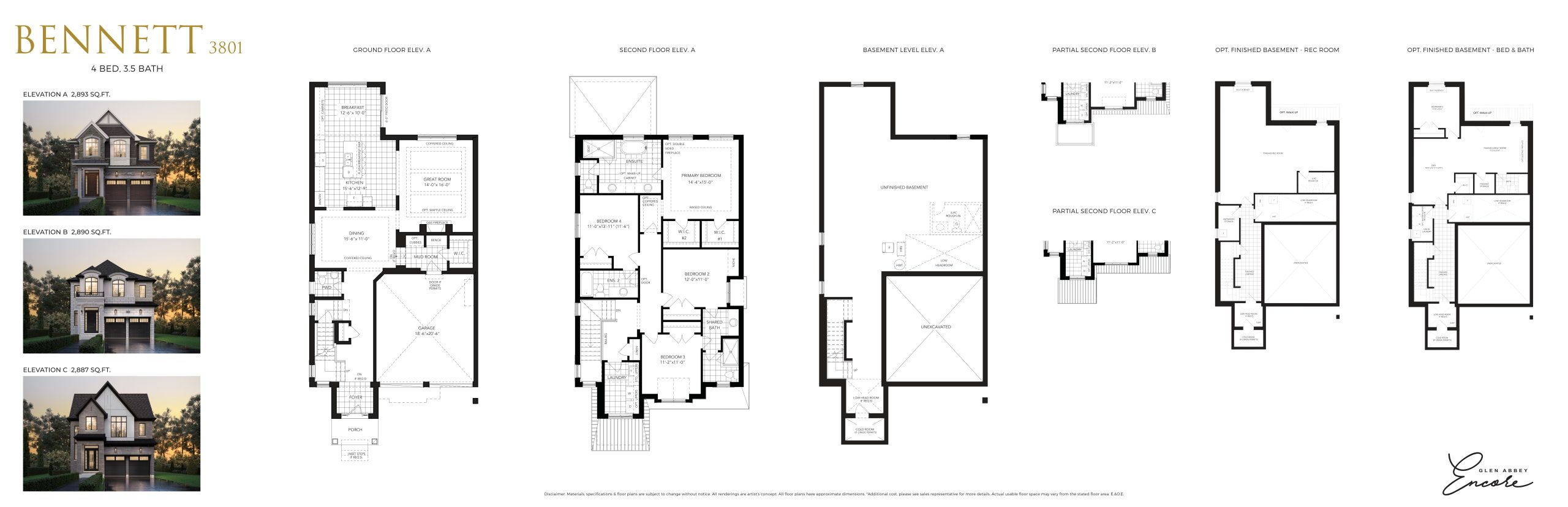 Bennett floor plan