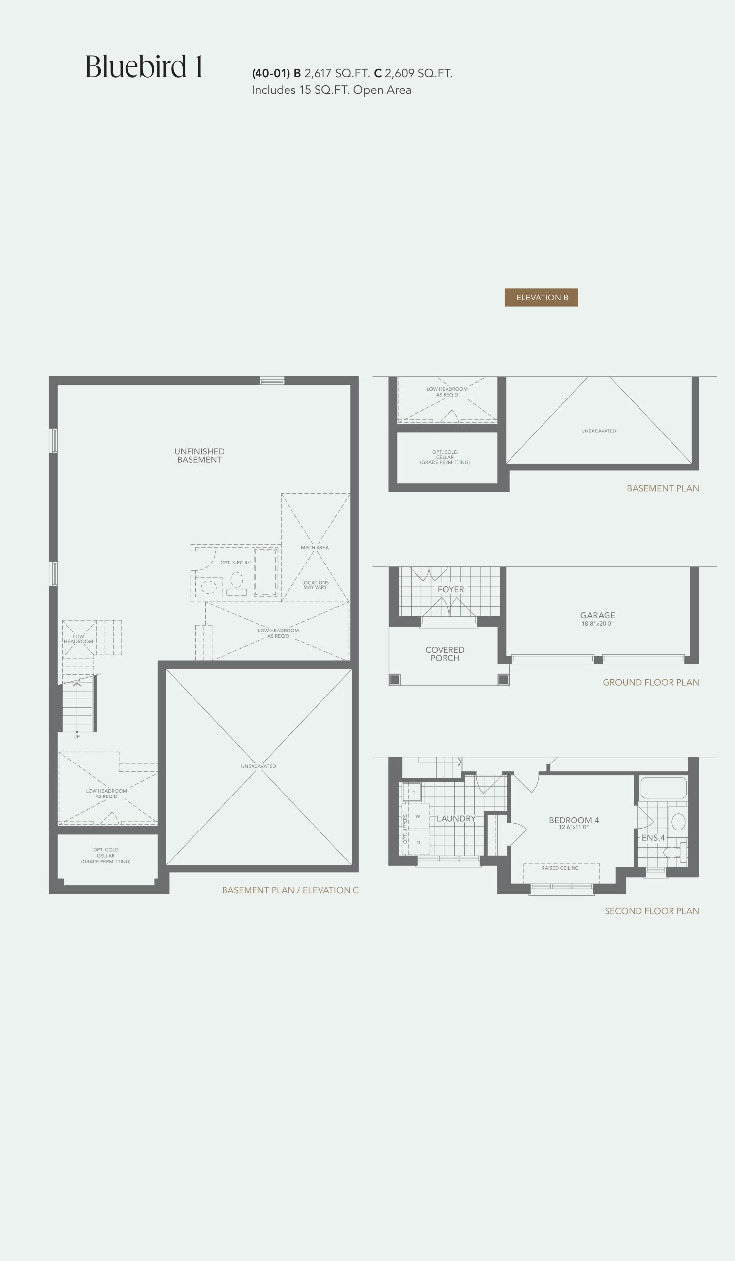 Bluebird 1 floor plan