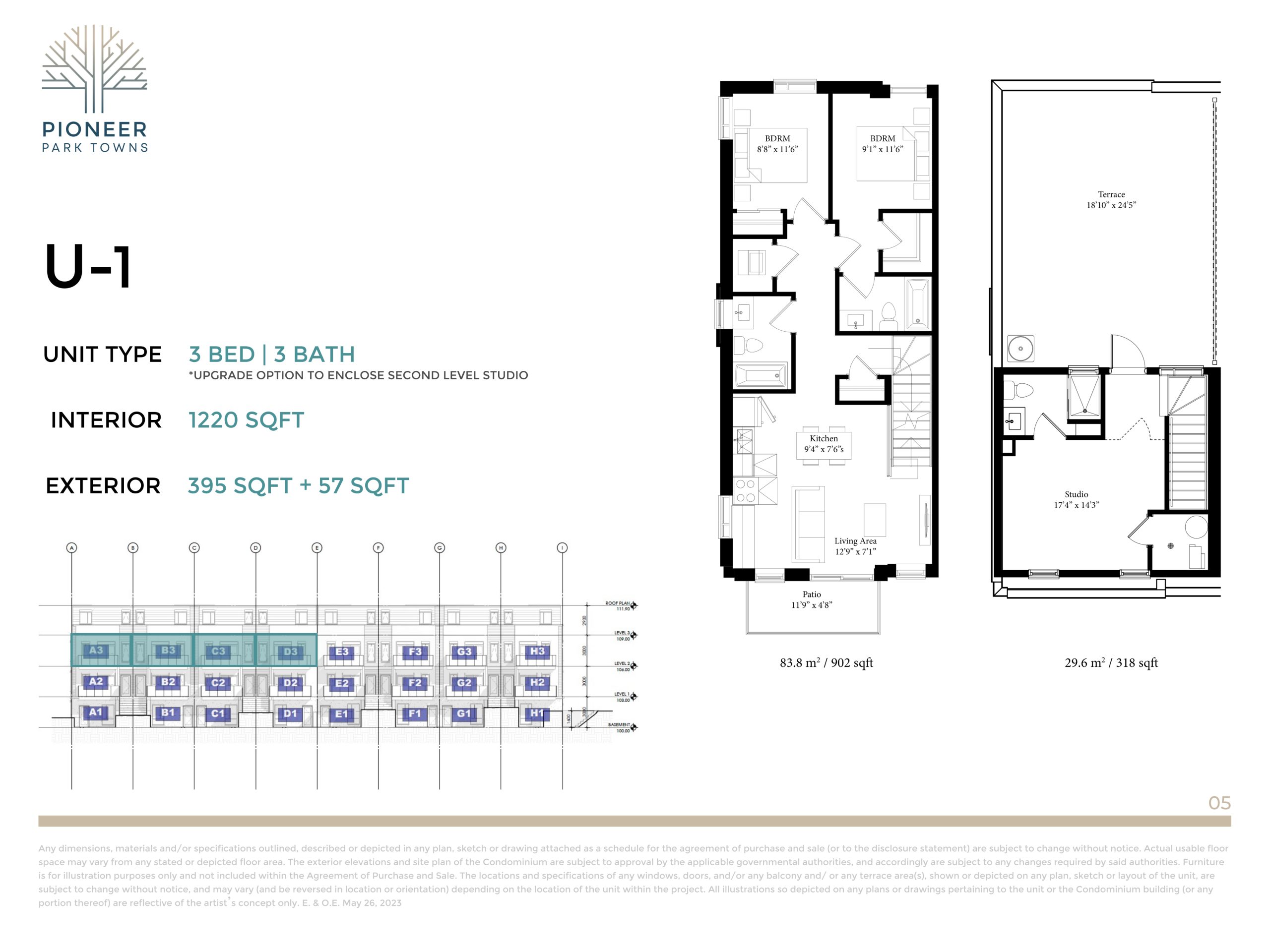 U-1 floor plan