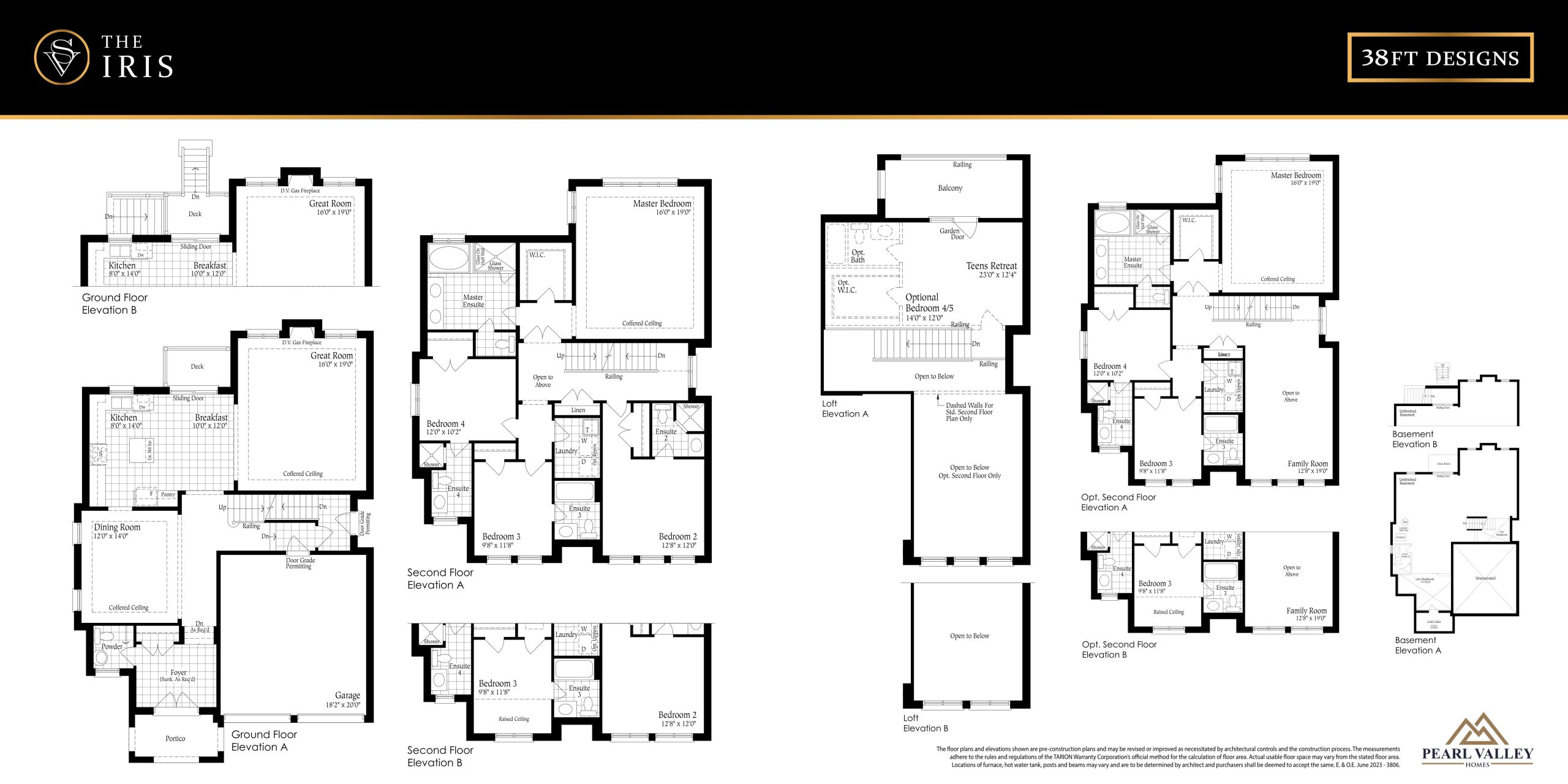 The Iris floor plan
