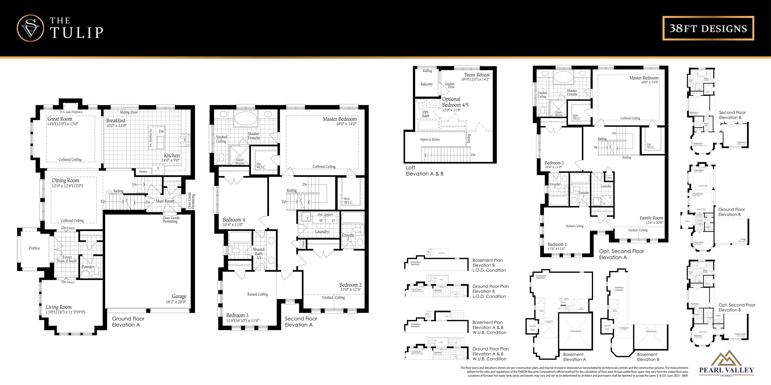 The Tulip floor plan