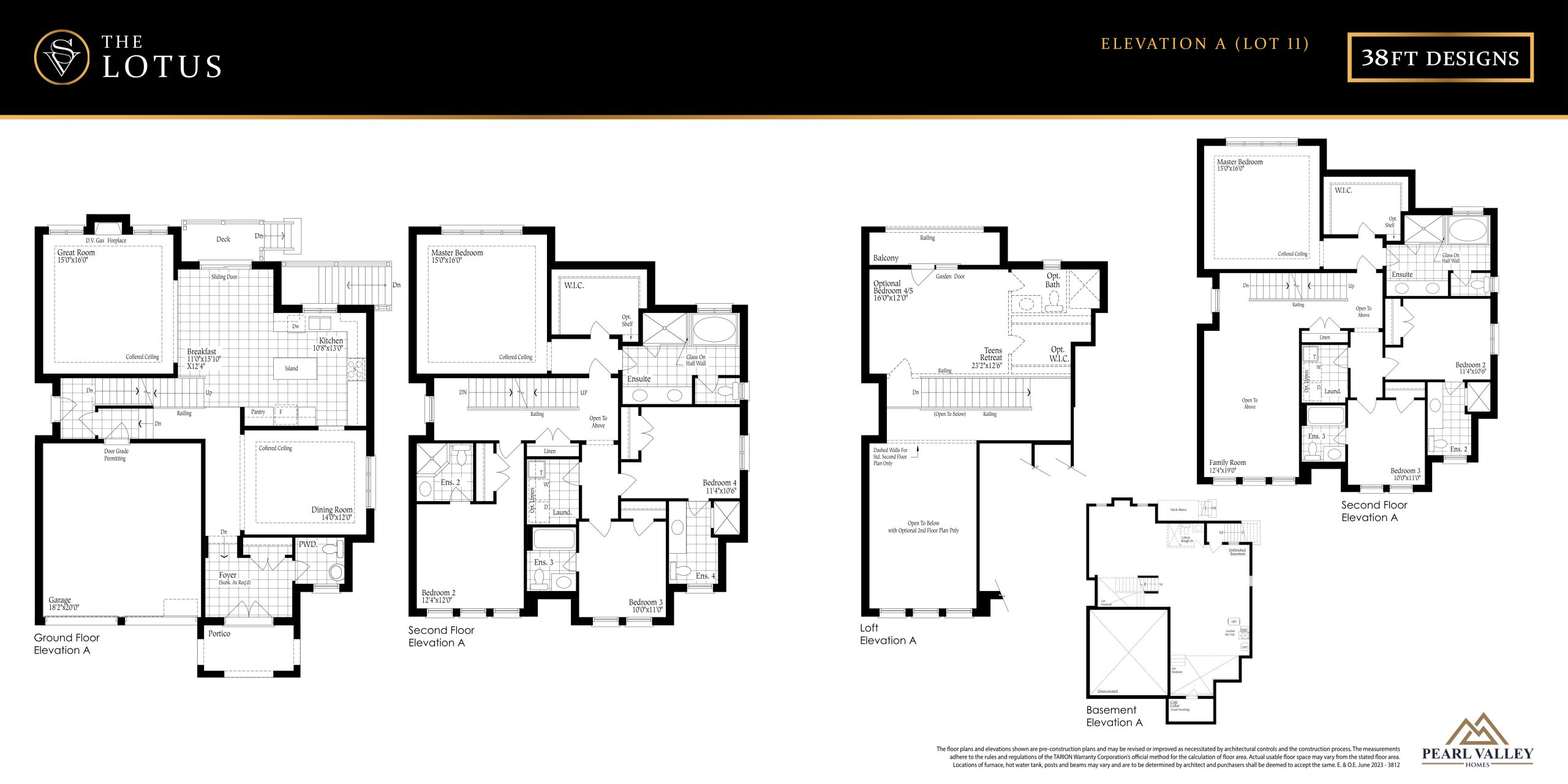 The Lotus floor plan