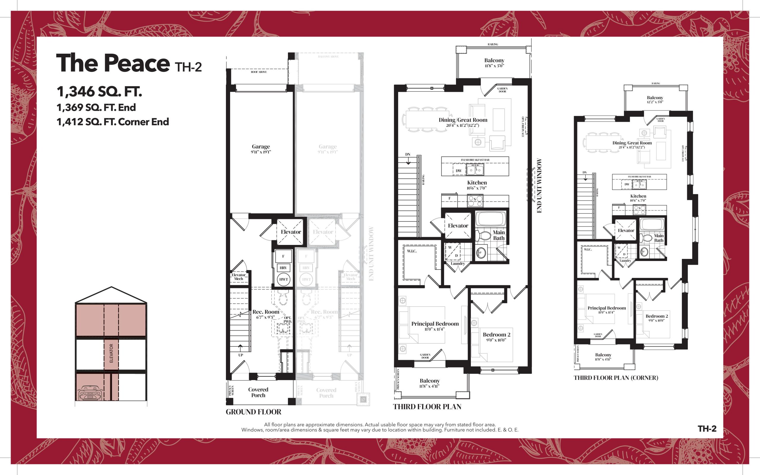 The Peace floor plan