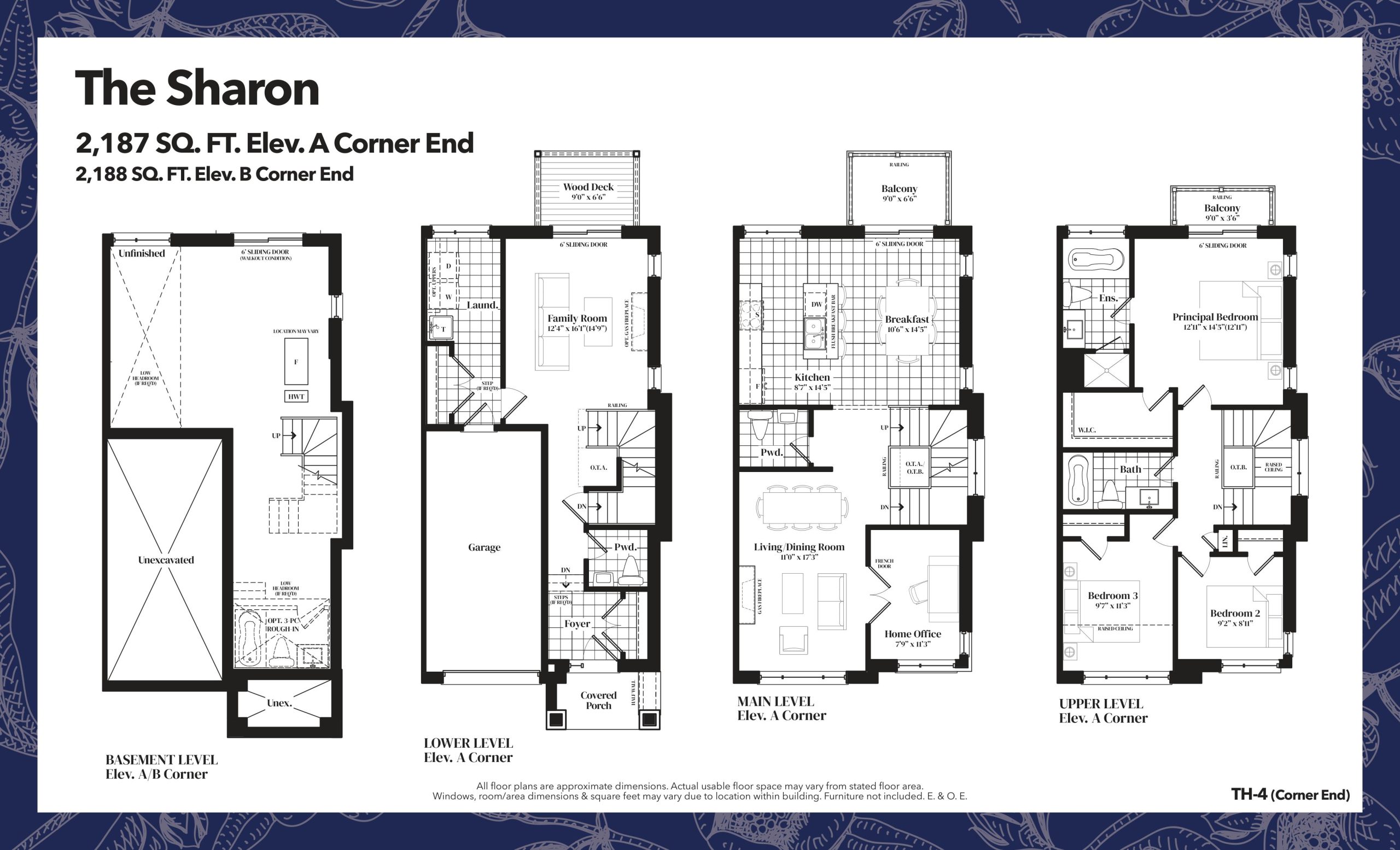 The Sharon floor plan