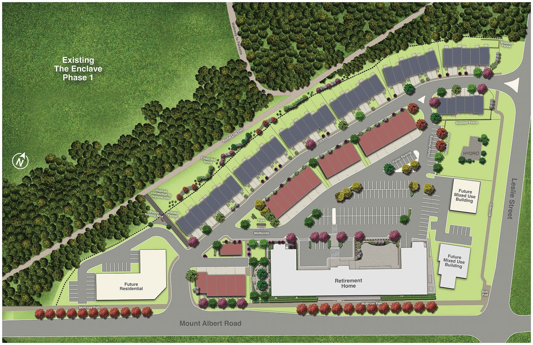 The Enclave in East Gwillimbury — rendering 2