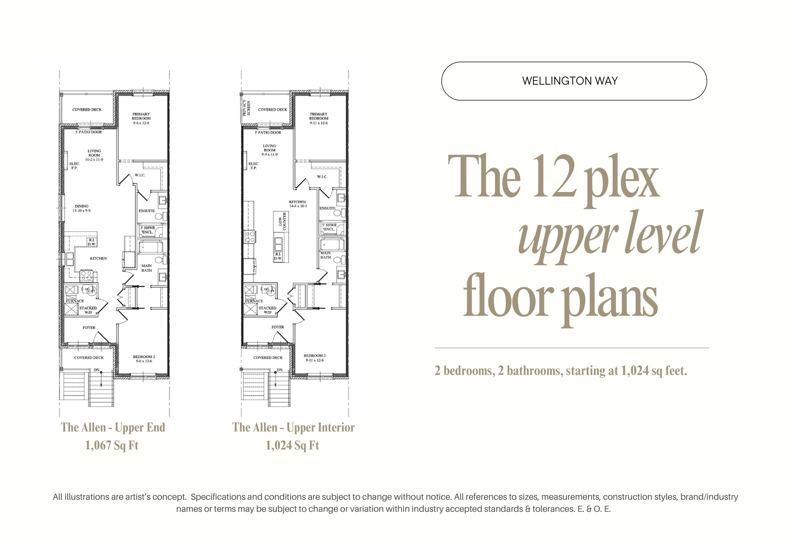 The Allen - Upper Interior floor plan