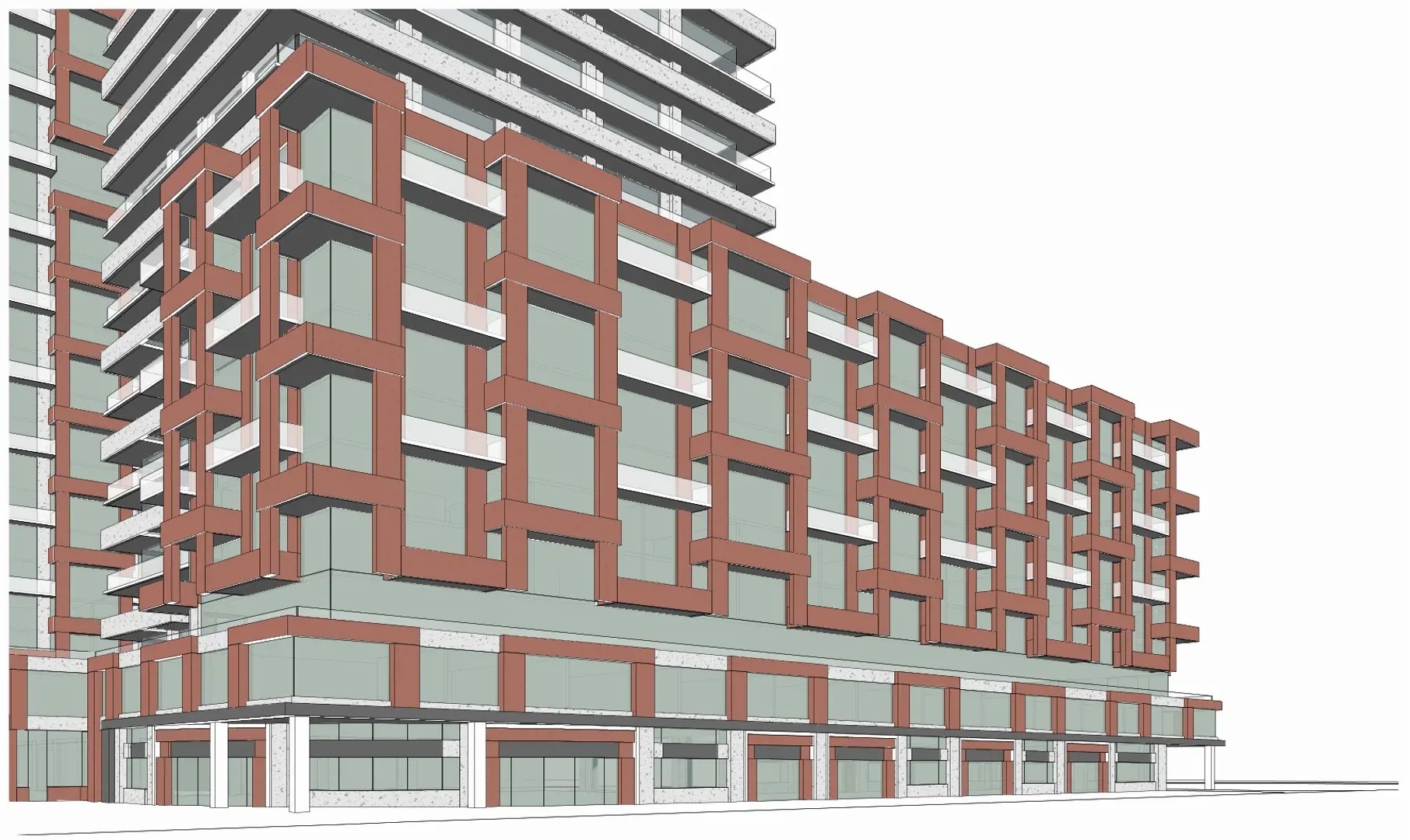 2300 John Street in Markham — rendering 2