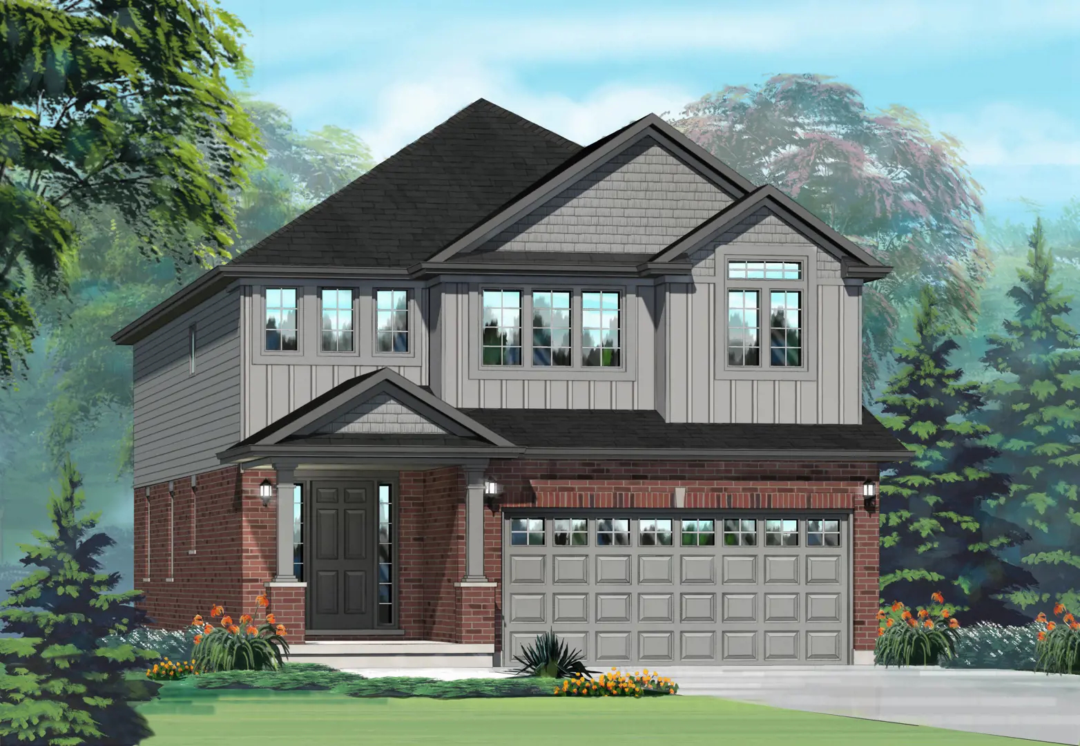 Arlington Meadows in Brant — rendering 8