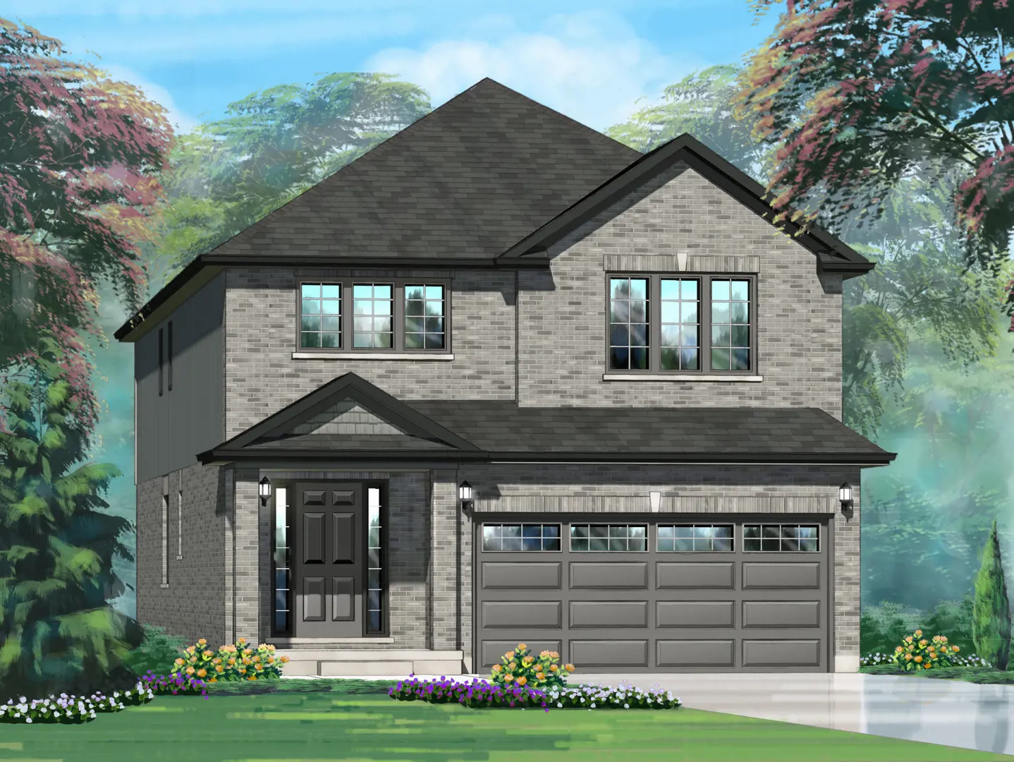 Arlington Meadows in Brant — rendering 9