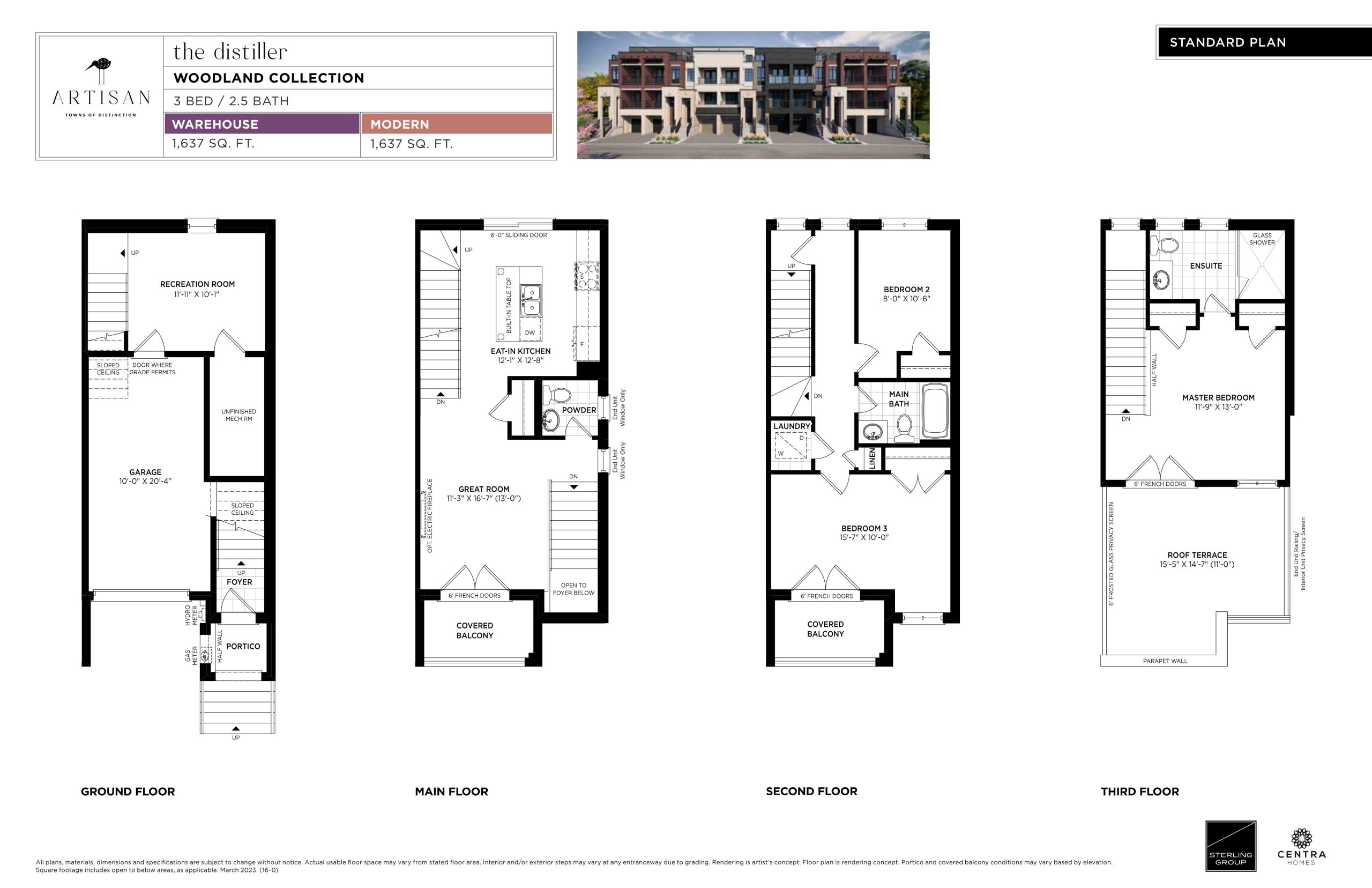 The Distiller floor plan