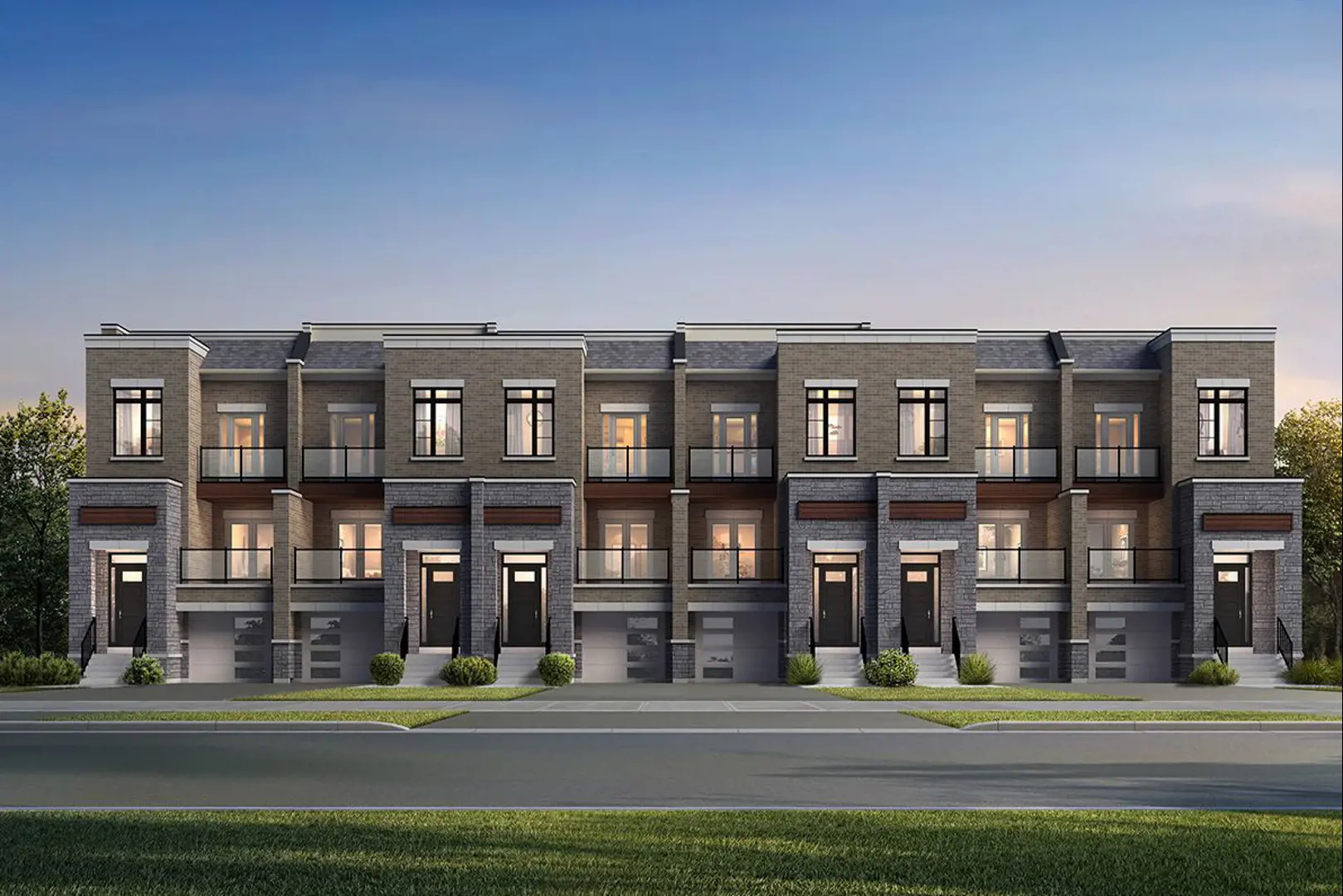 Bodhi Townhome Living in Brampton — rendering 4