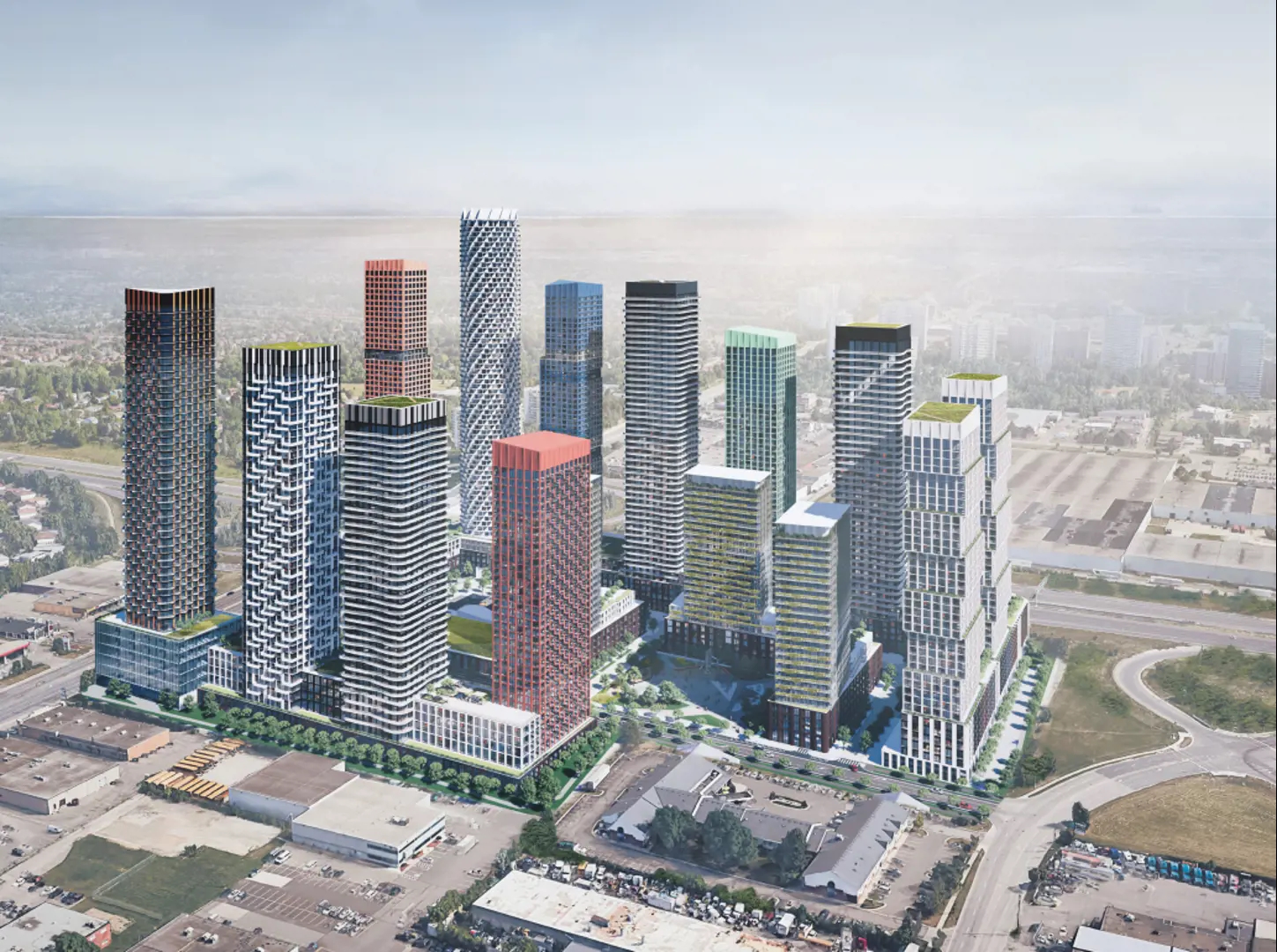 Garden City Commons in Brampton — rendering 2