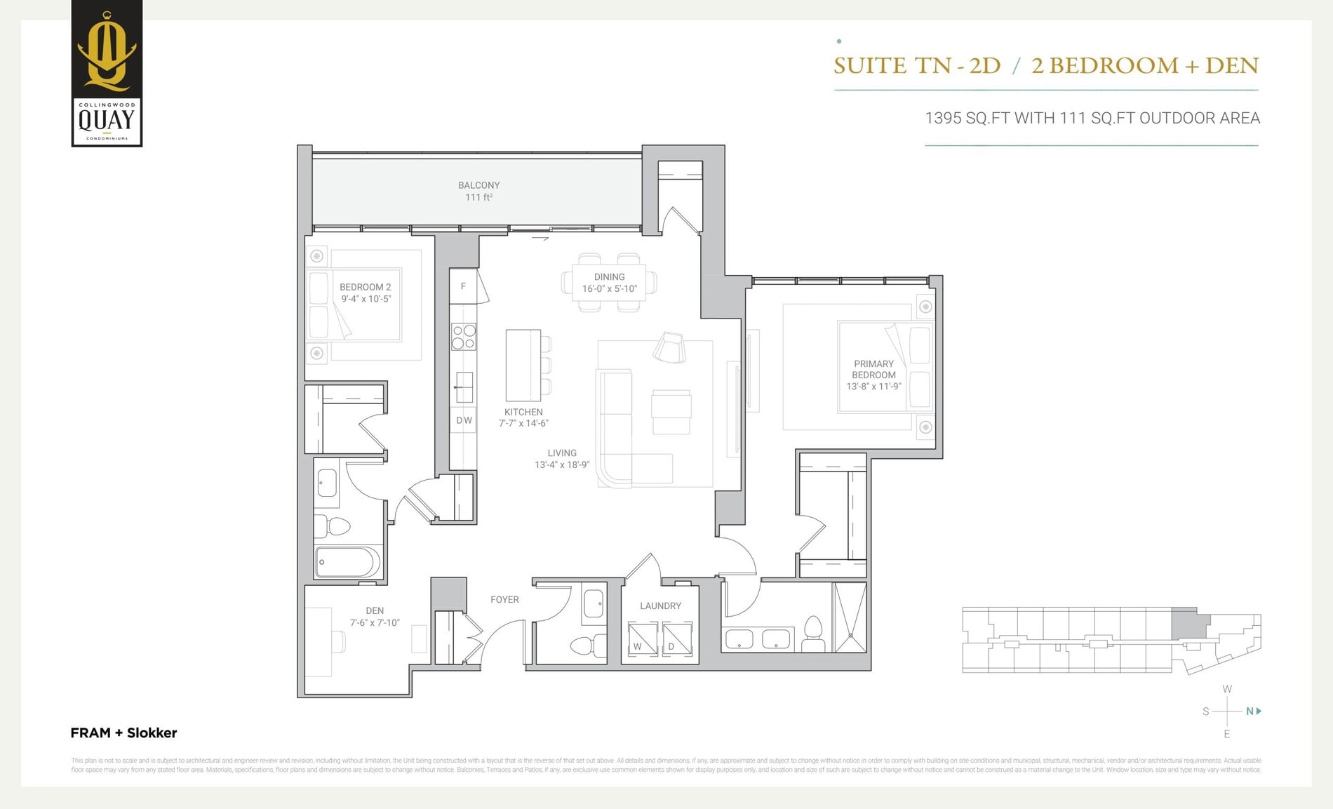 Suite TN-2D floor plan