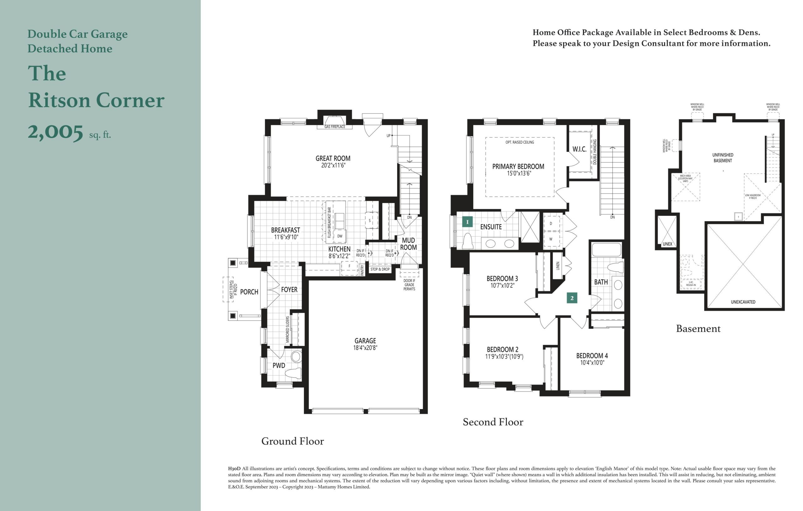 The Ritson Corner floor plan