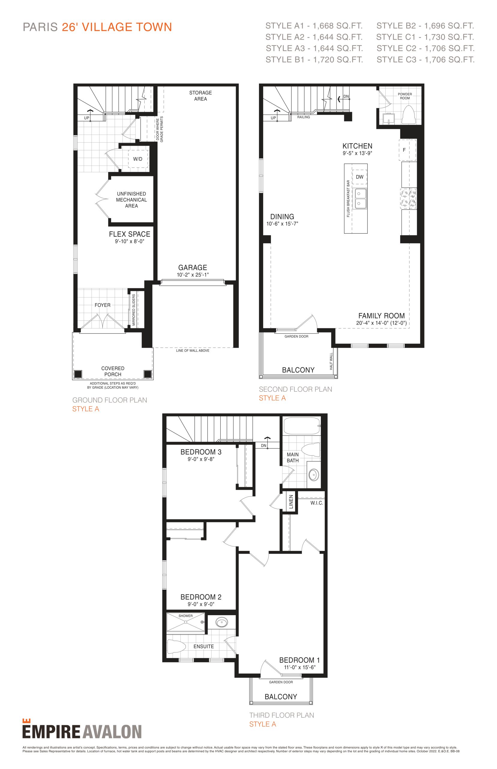 Paris 26 floor plan