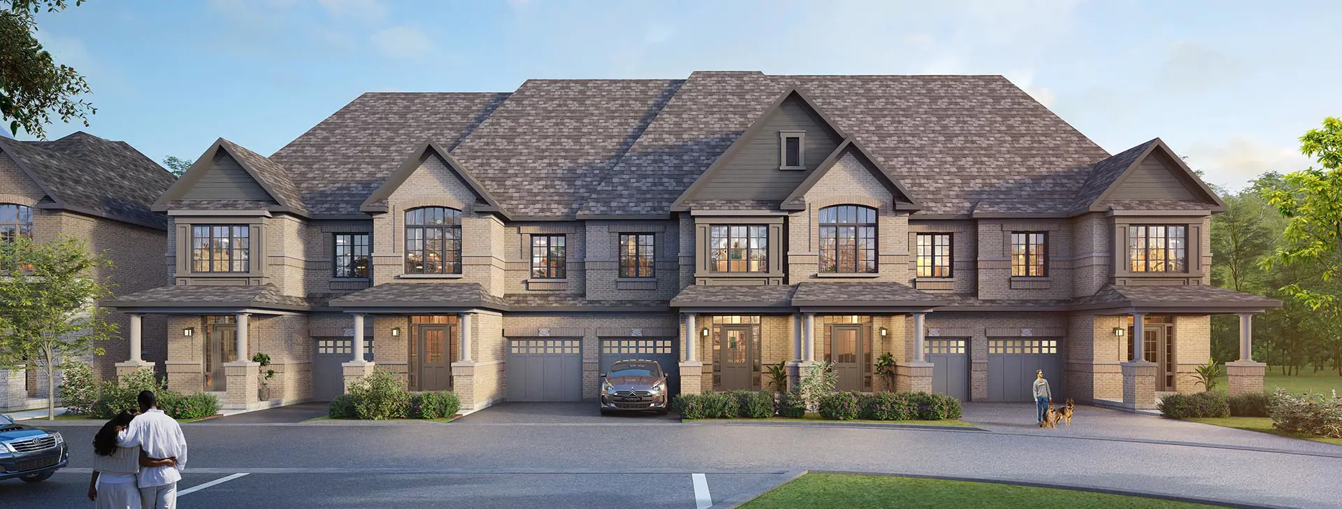 Meadow Towns in Courtice — rendering 3