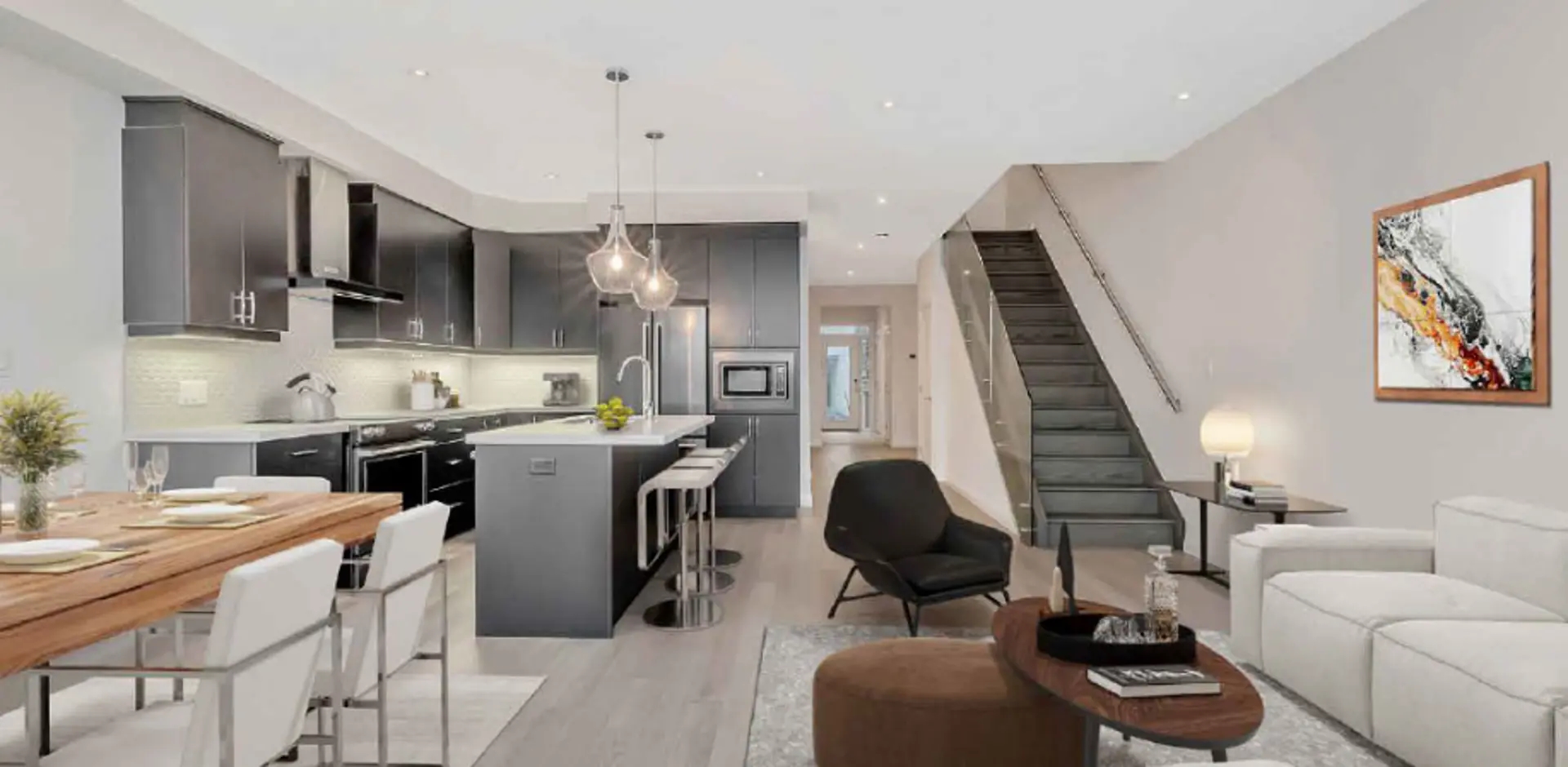 Parkview Towns in Brant — rendering 3