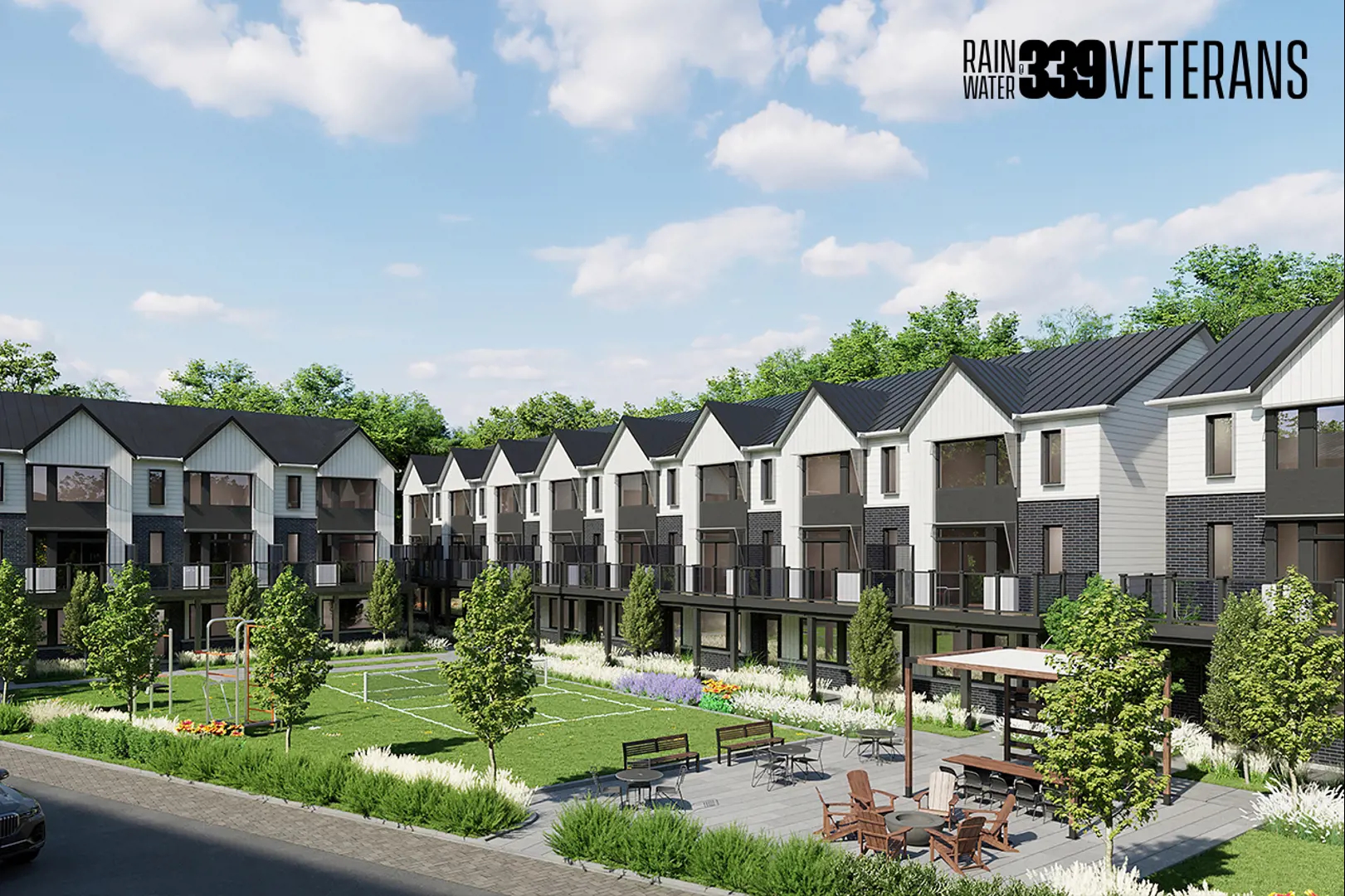 Rainwater @ 339 Veterans in Barrie — rendering 1