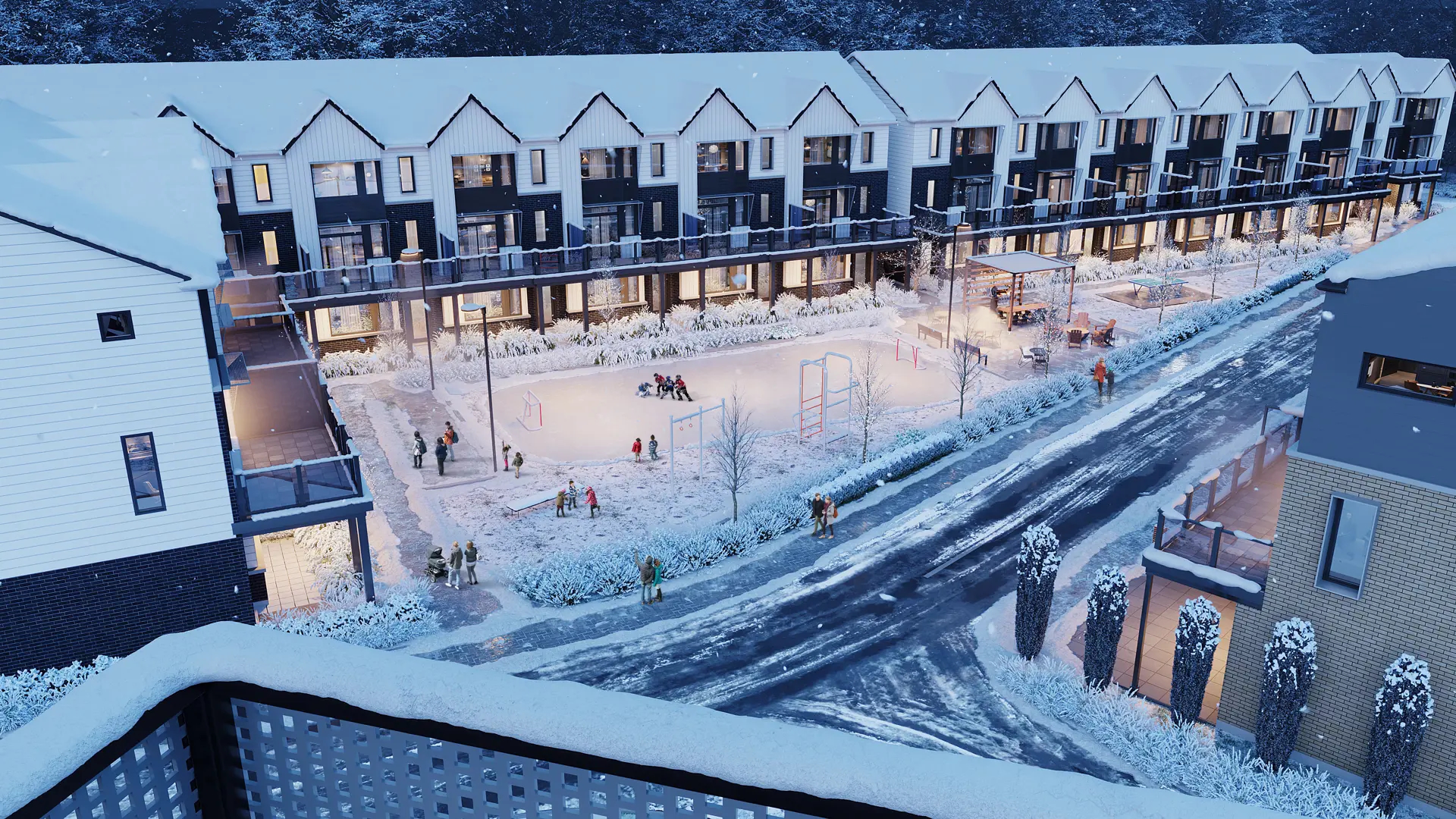 Rainwater @ 339 Veterans in Barrie — rendering 2