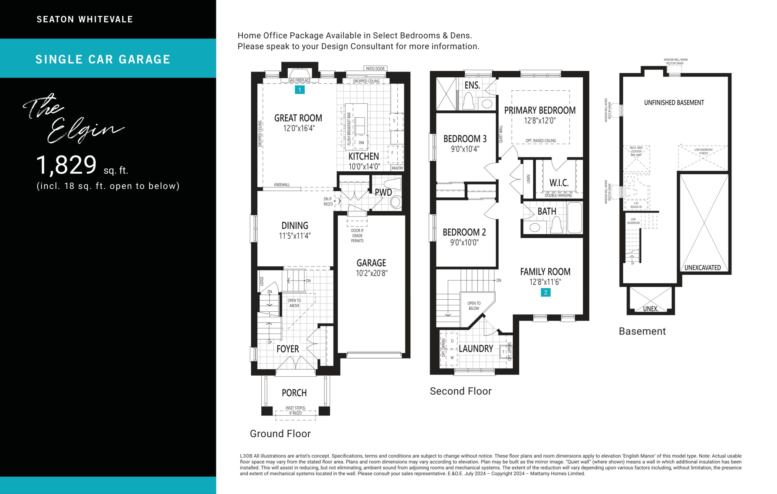 The Elgin floor plan