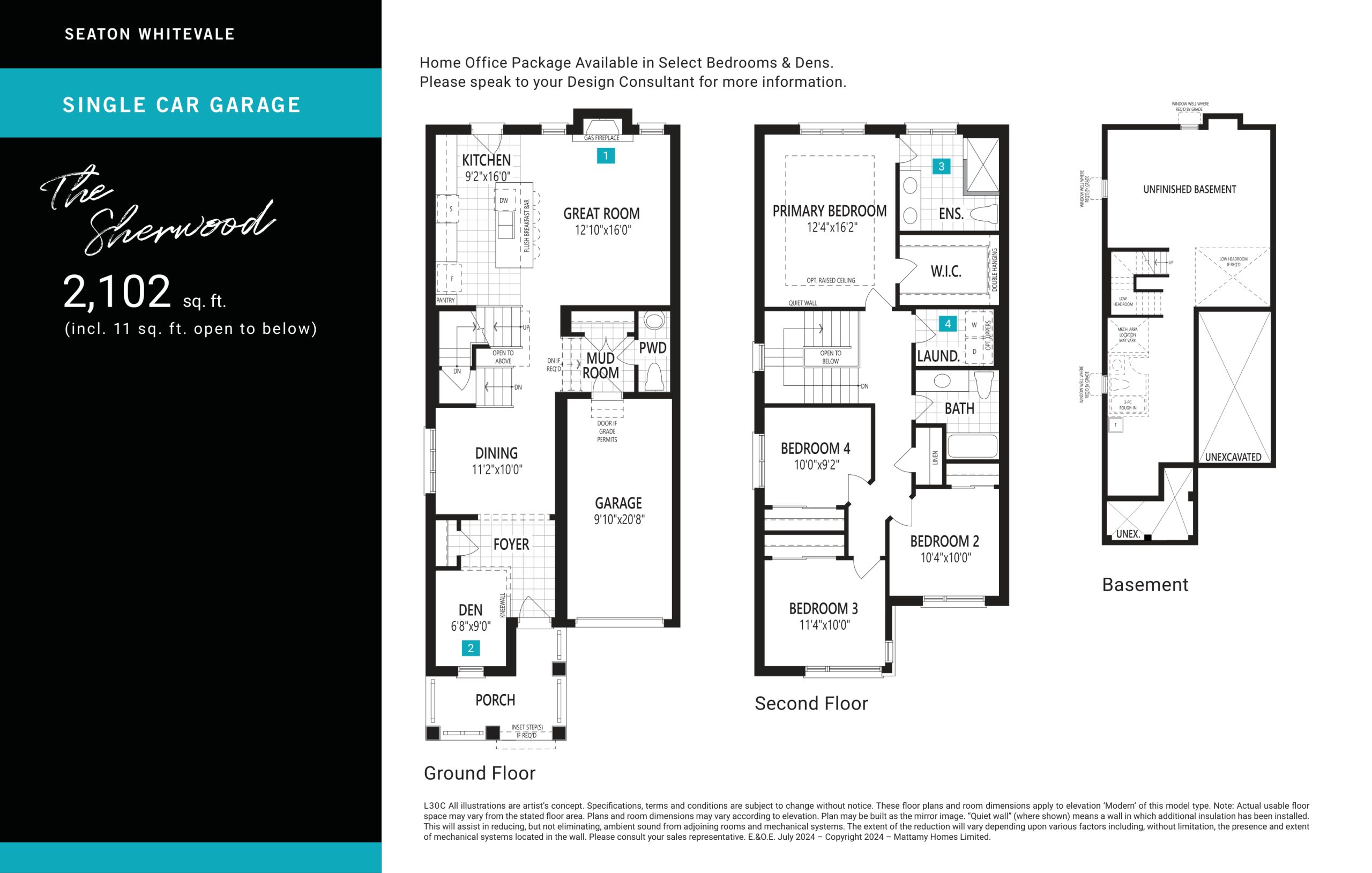 The Sherwood floor plan