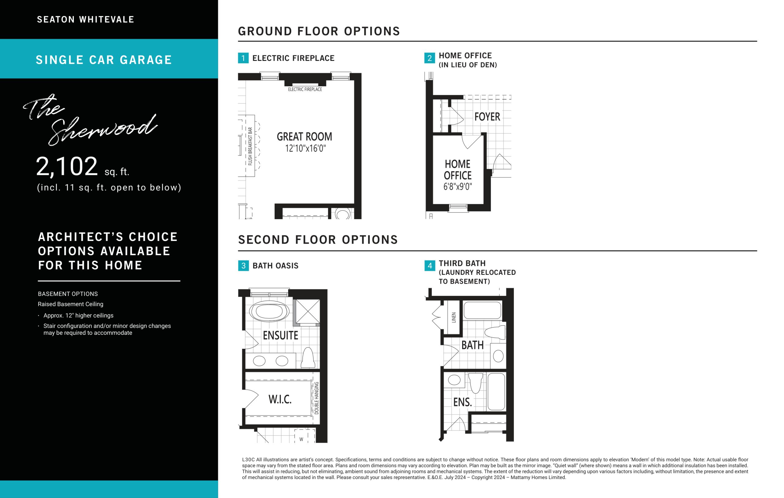 The Sherwood (Options) floor plan