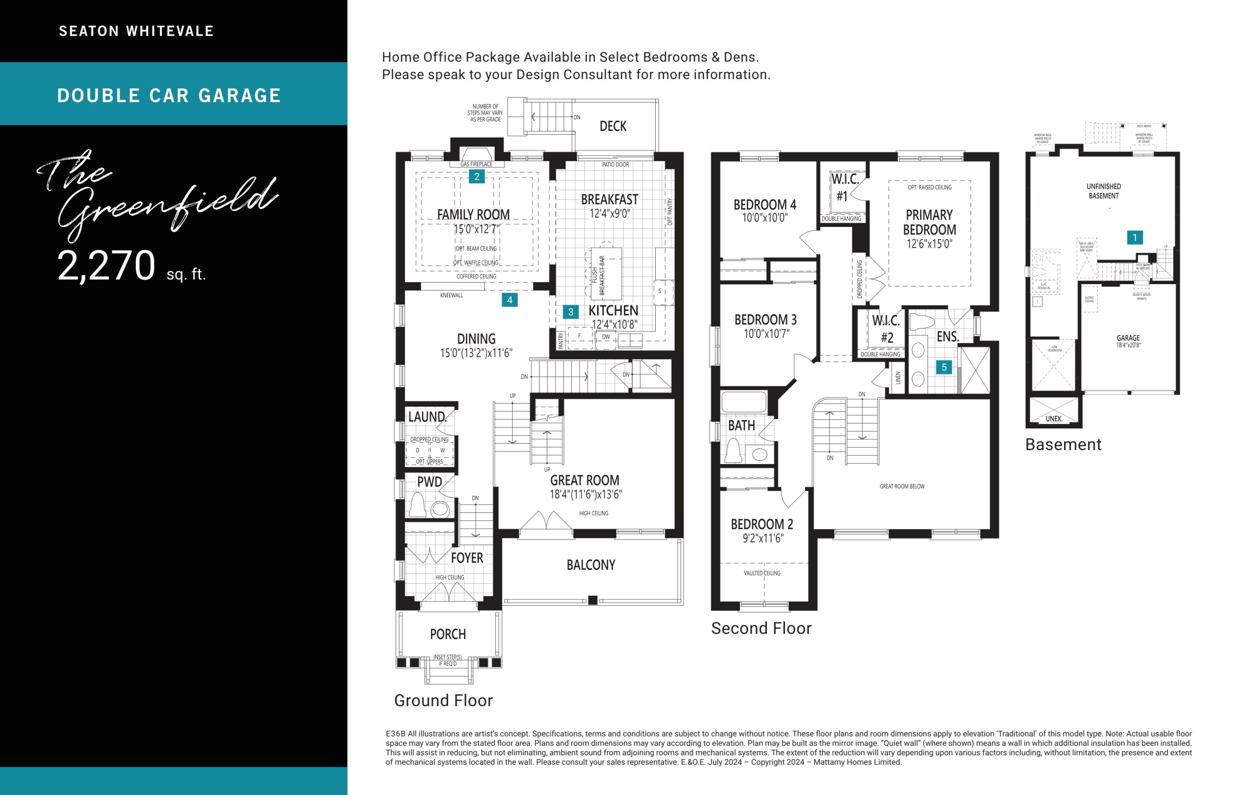 The Greenfield floor plan