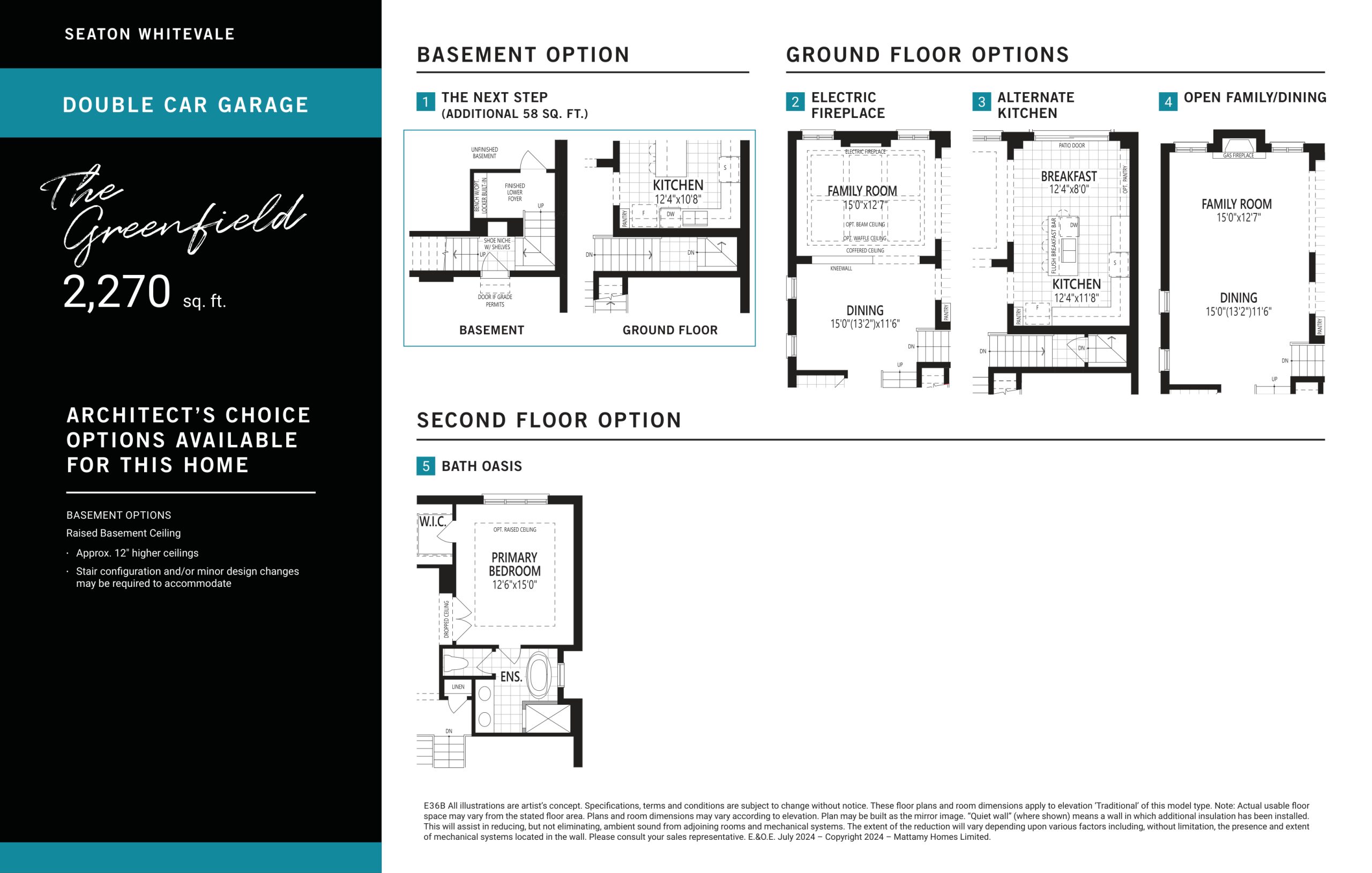 The Greenfield (Options) floor plan