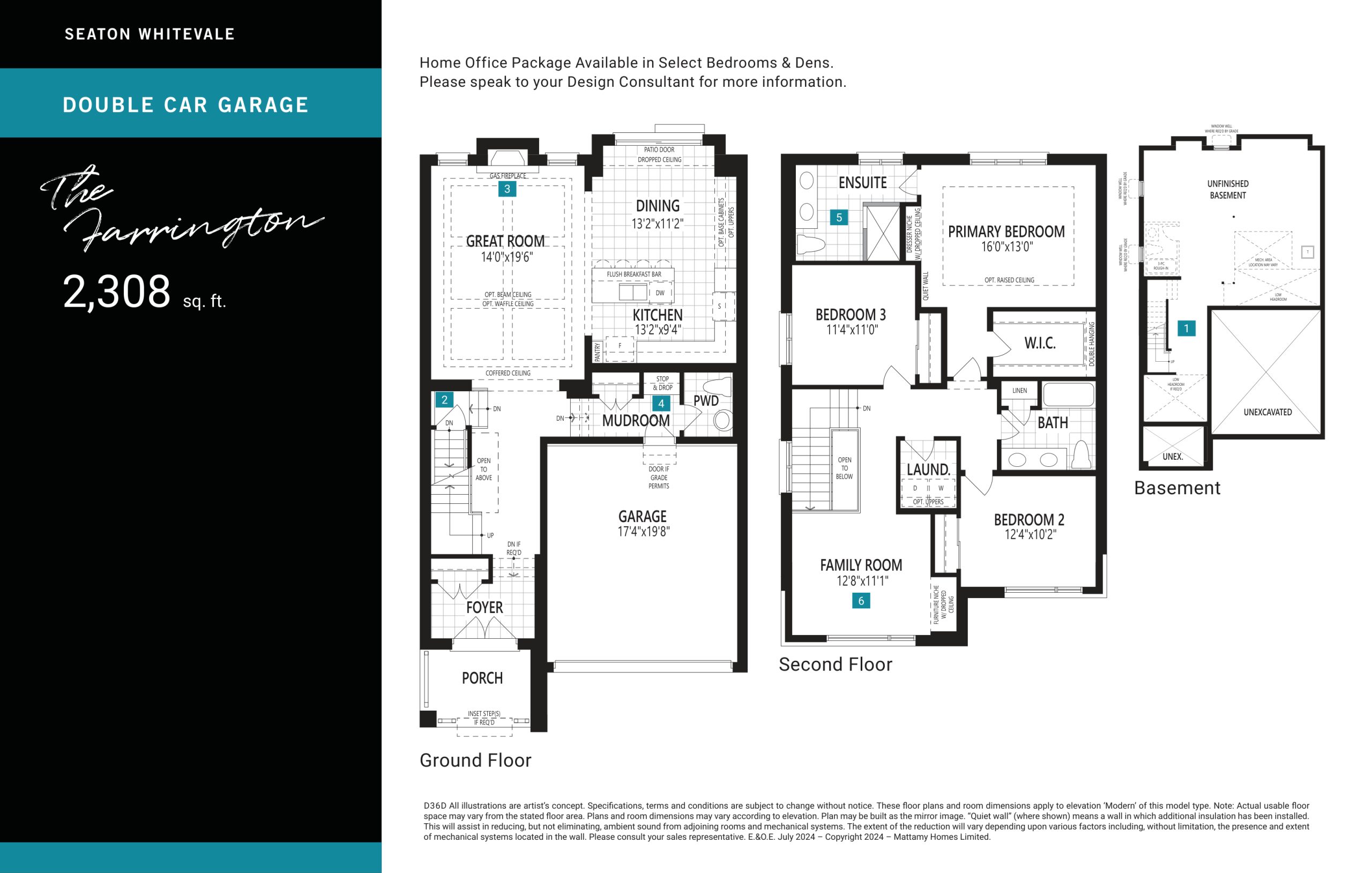 The Farrington floor plan