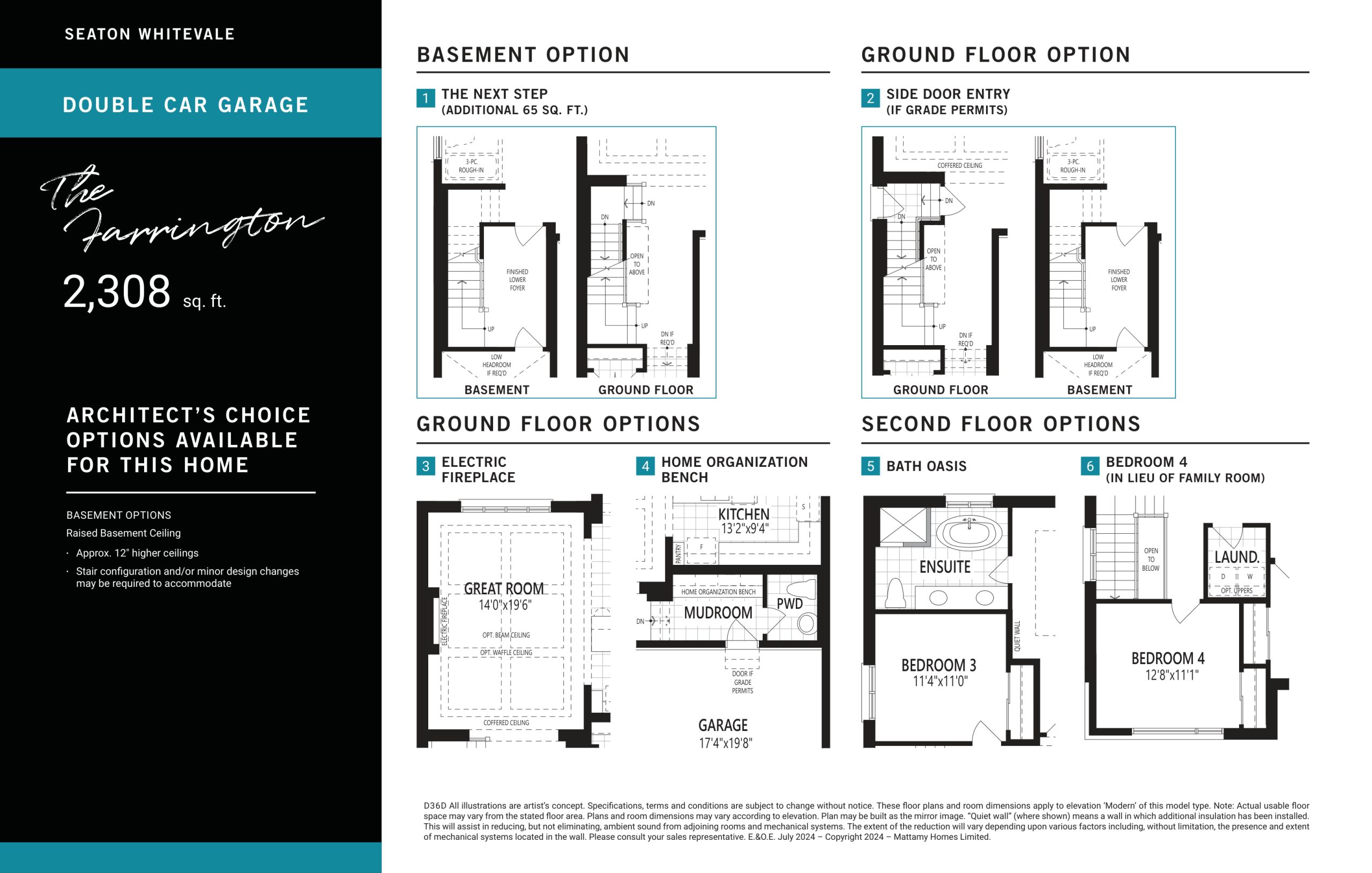 The Farrington (Options) floor plan