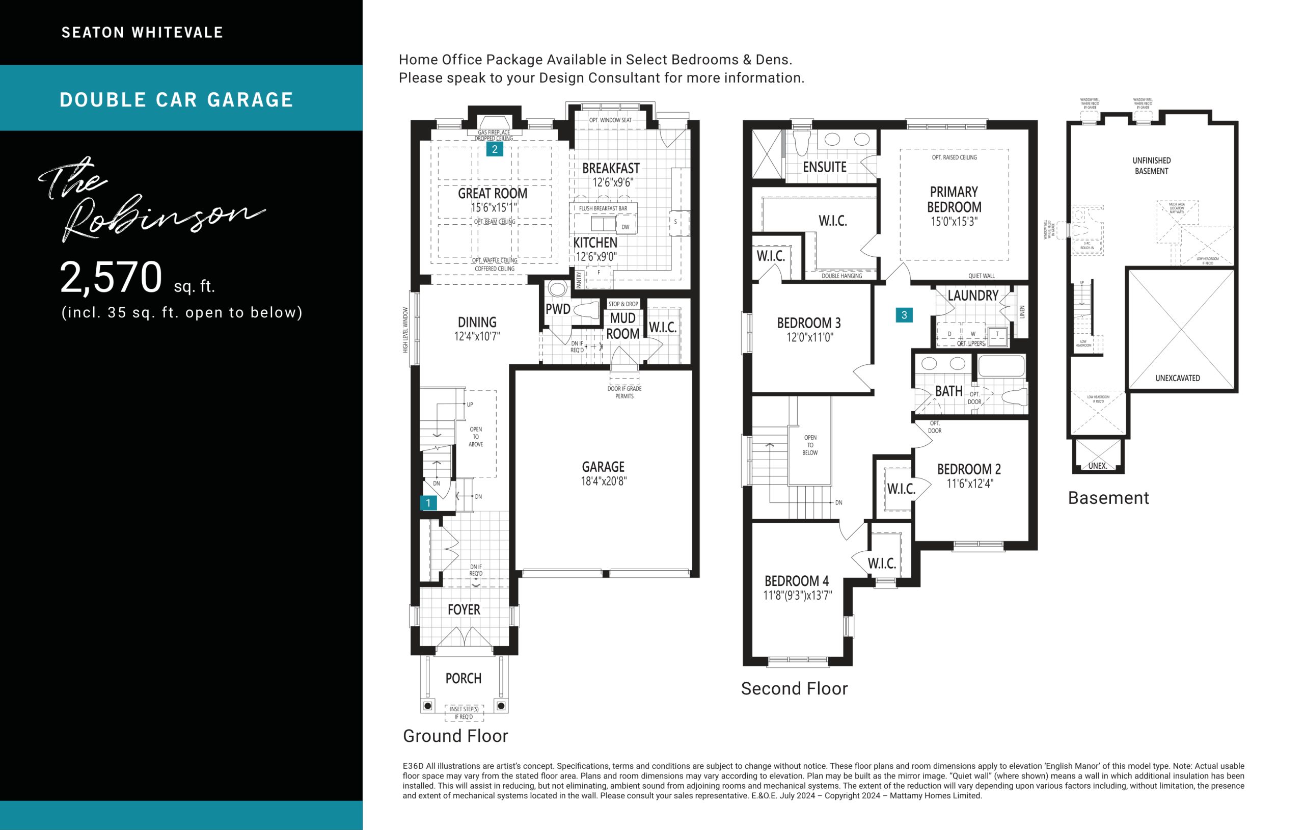 The Robinson floor plan