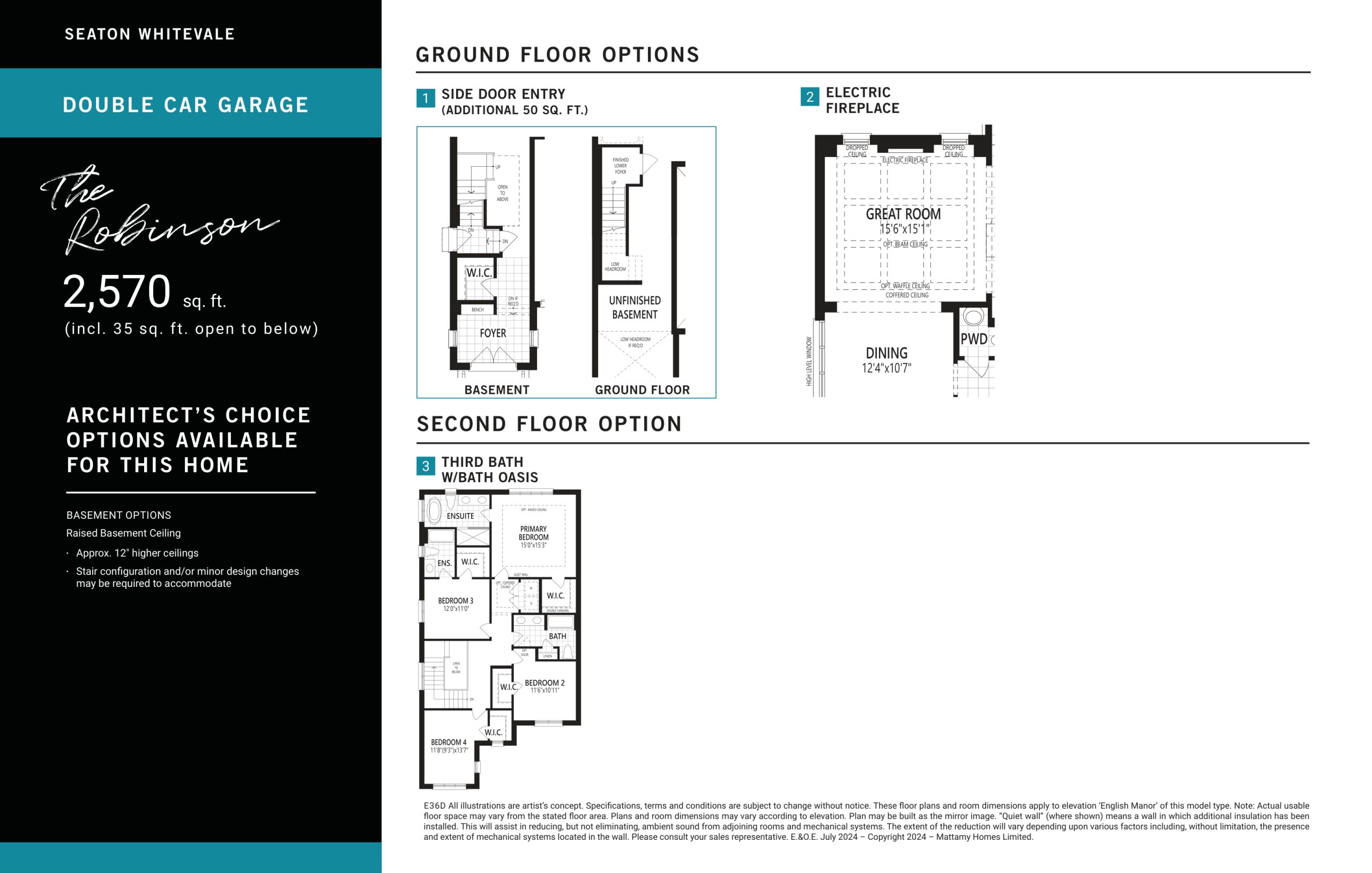 The Robinson (Options) floor plan