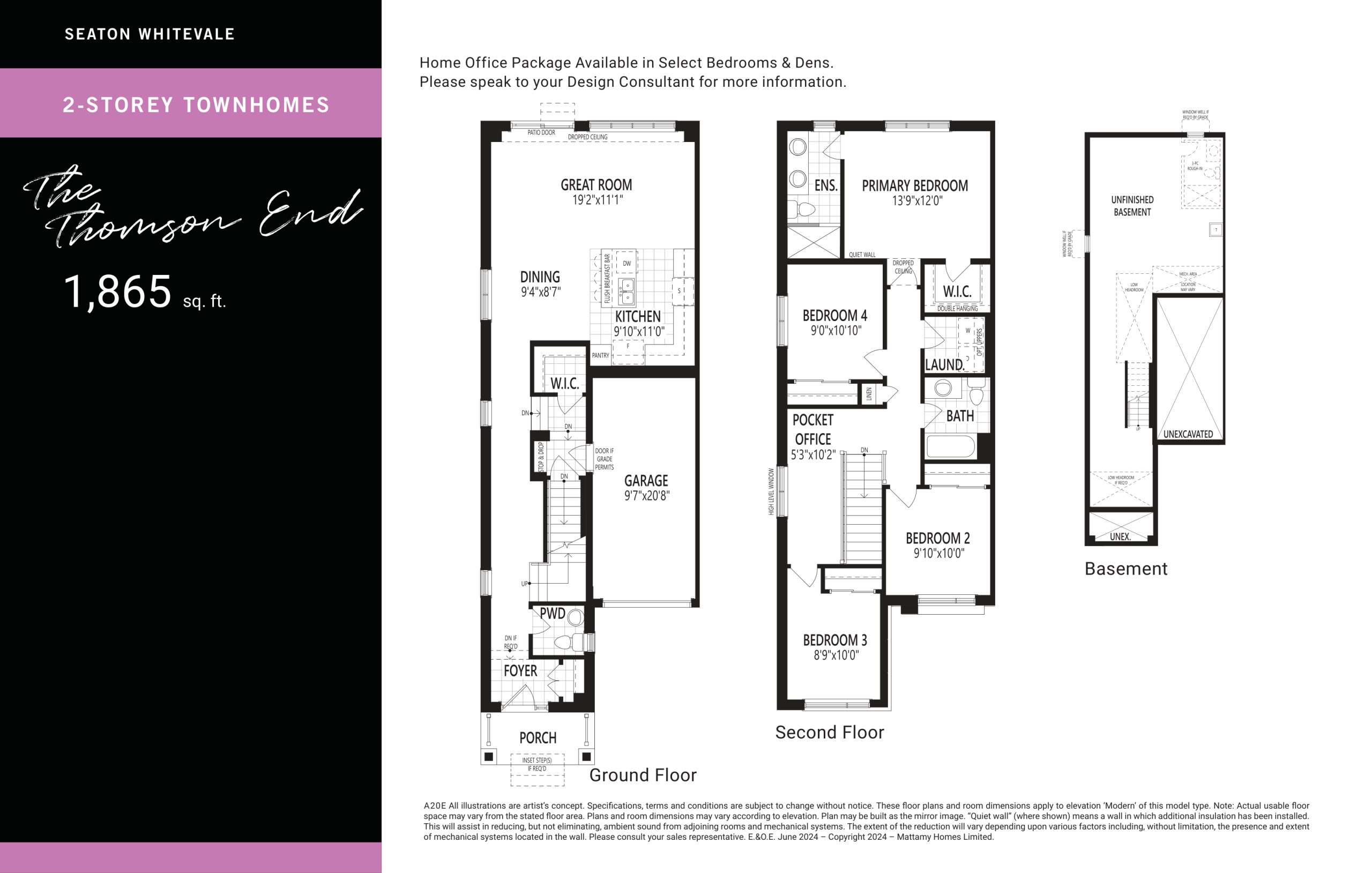 The Thomson End floor plan