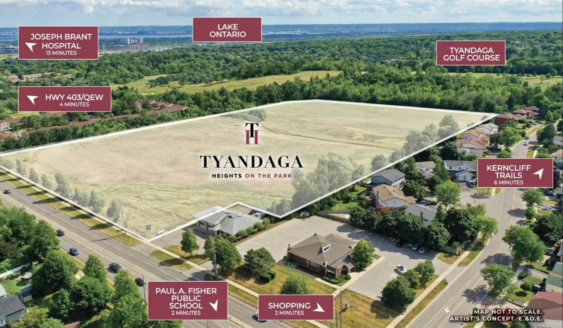 Tyandaga Heights in Burlington — rendering 9