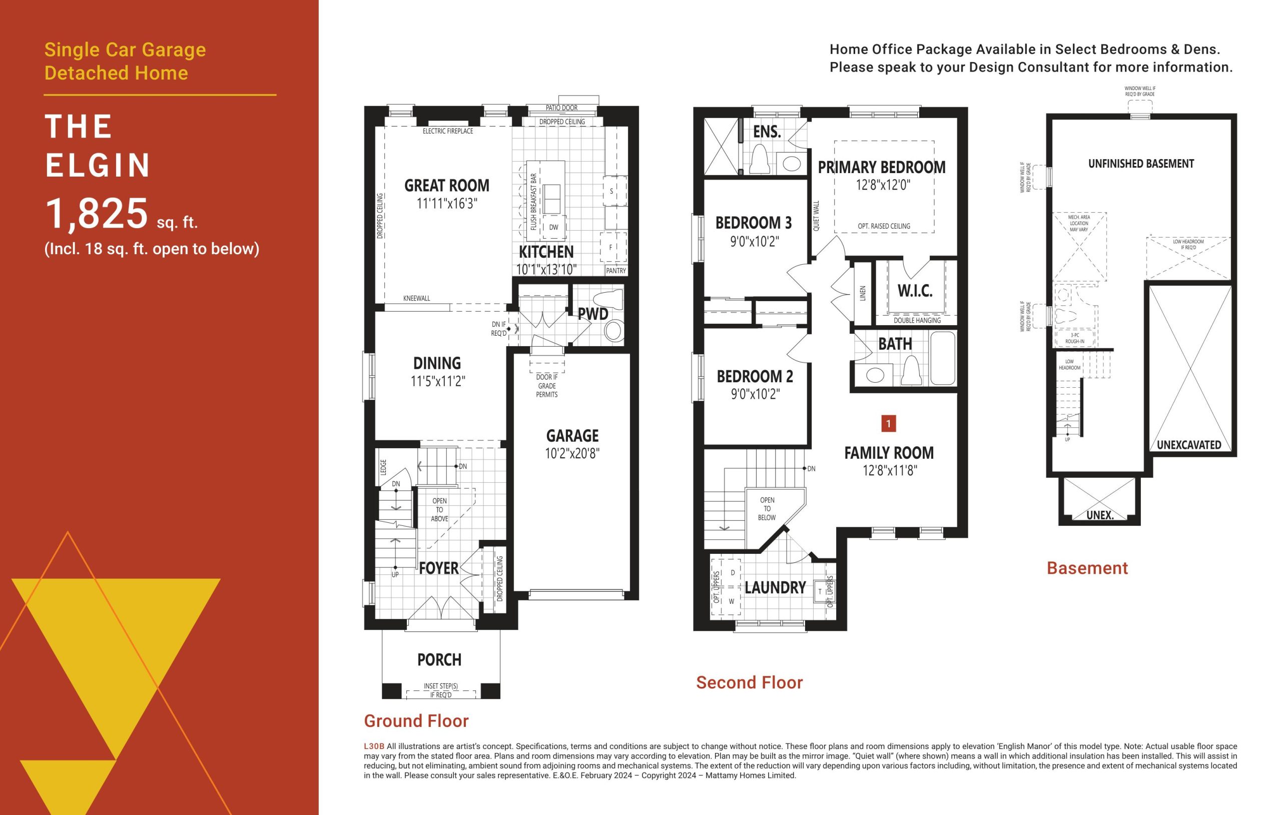 The Elgin floor plan