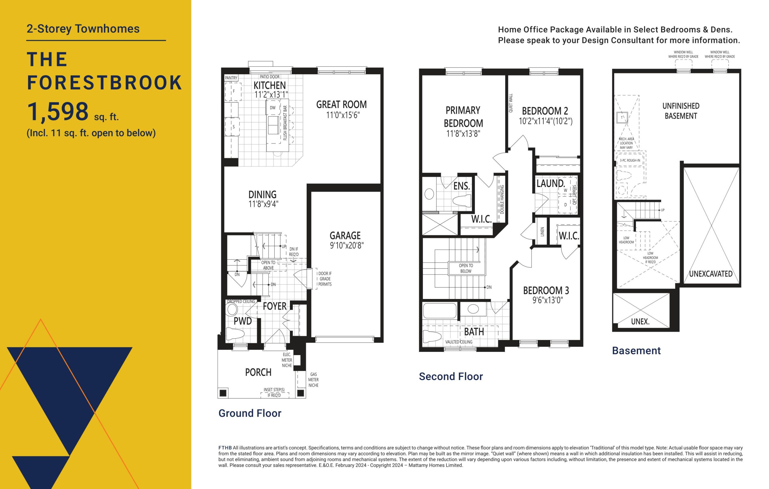 The Forestbrook floor plan