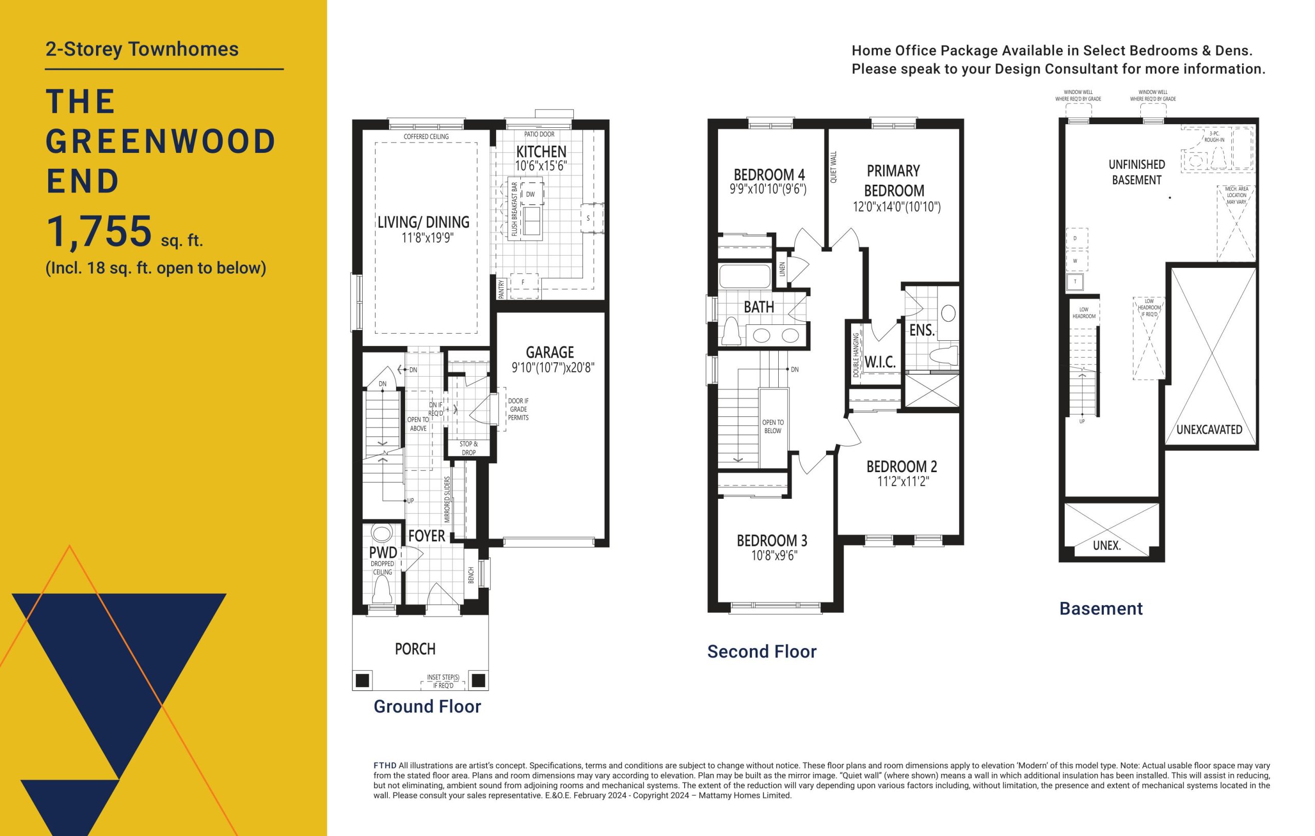 The Greenwood End floor plan