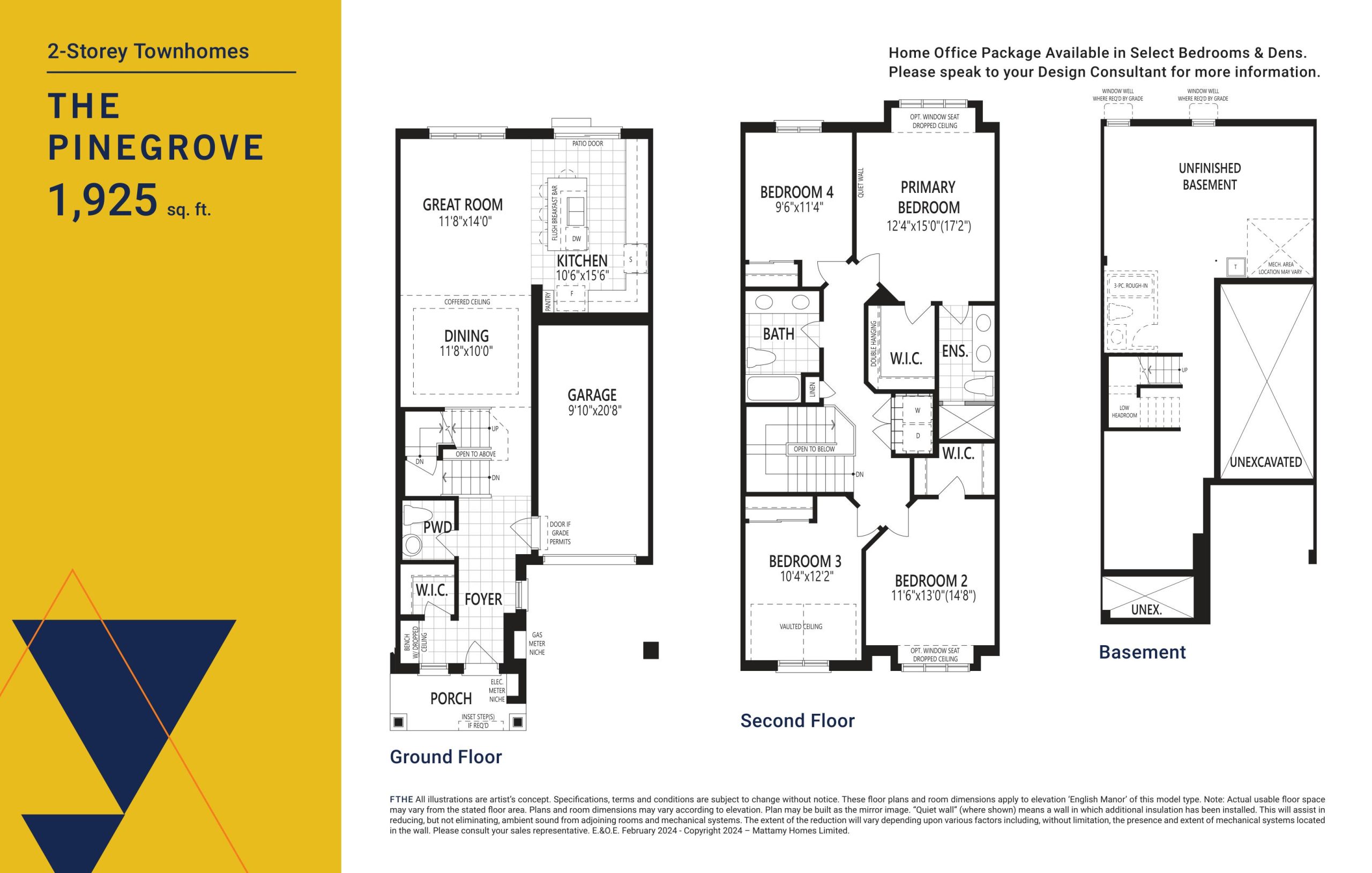 The Pinegrove floor plan