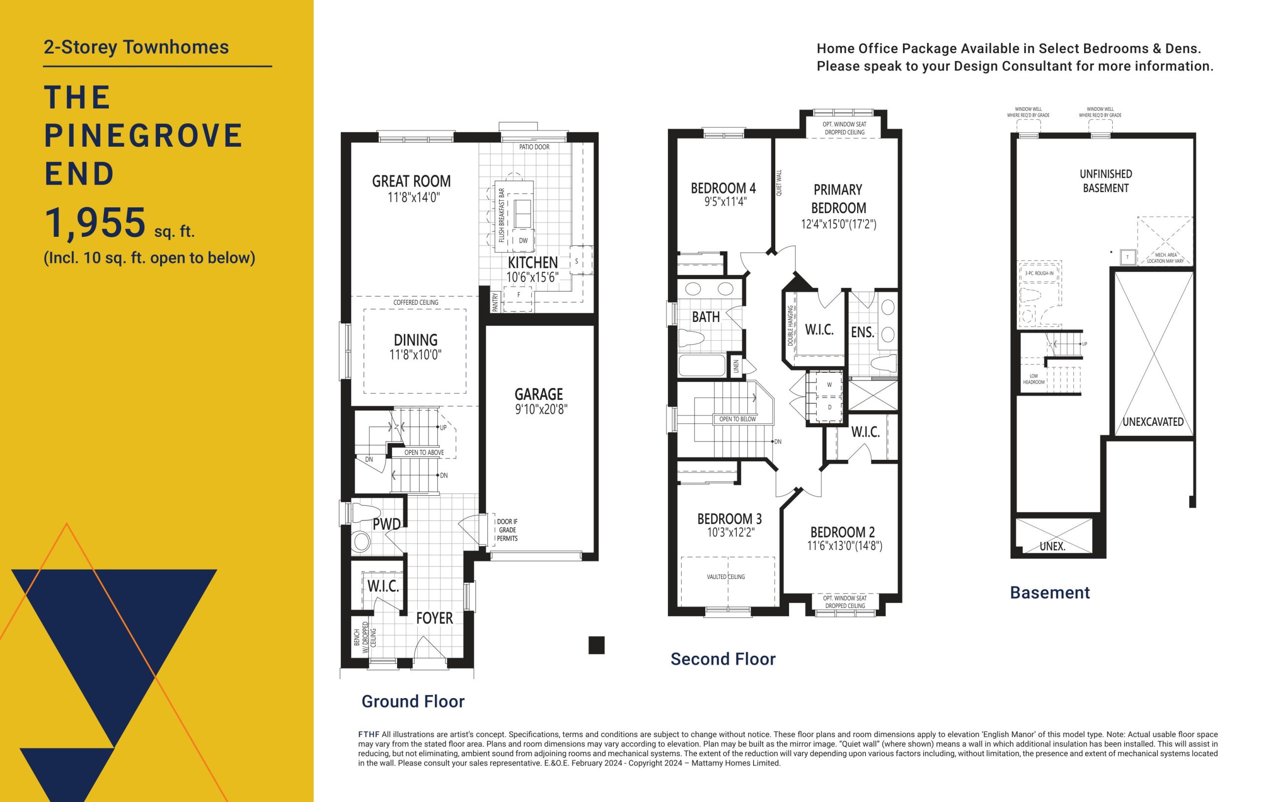 The Pinegrove End floor plan