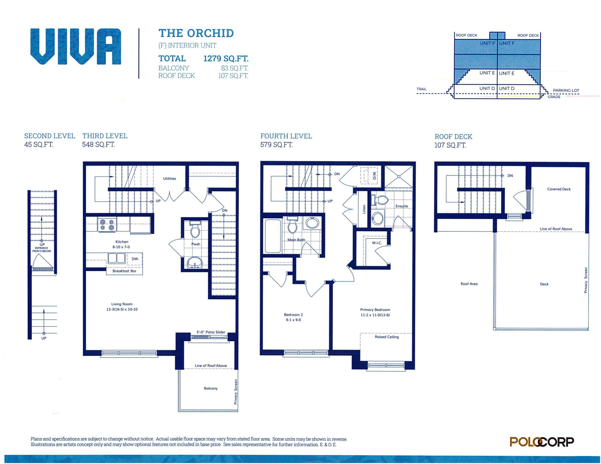 The Orchid (Interior) floor plan