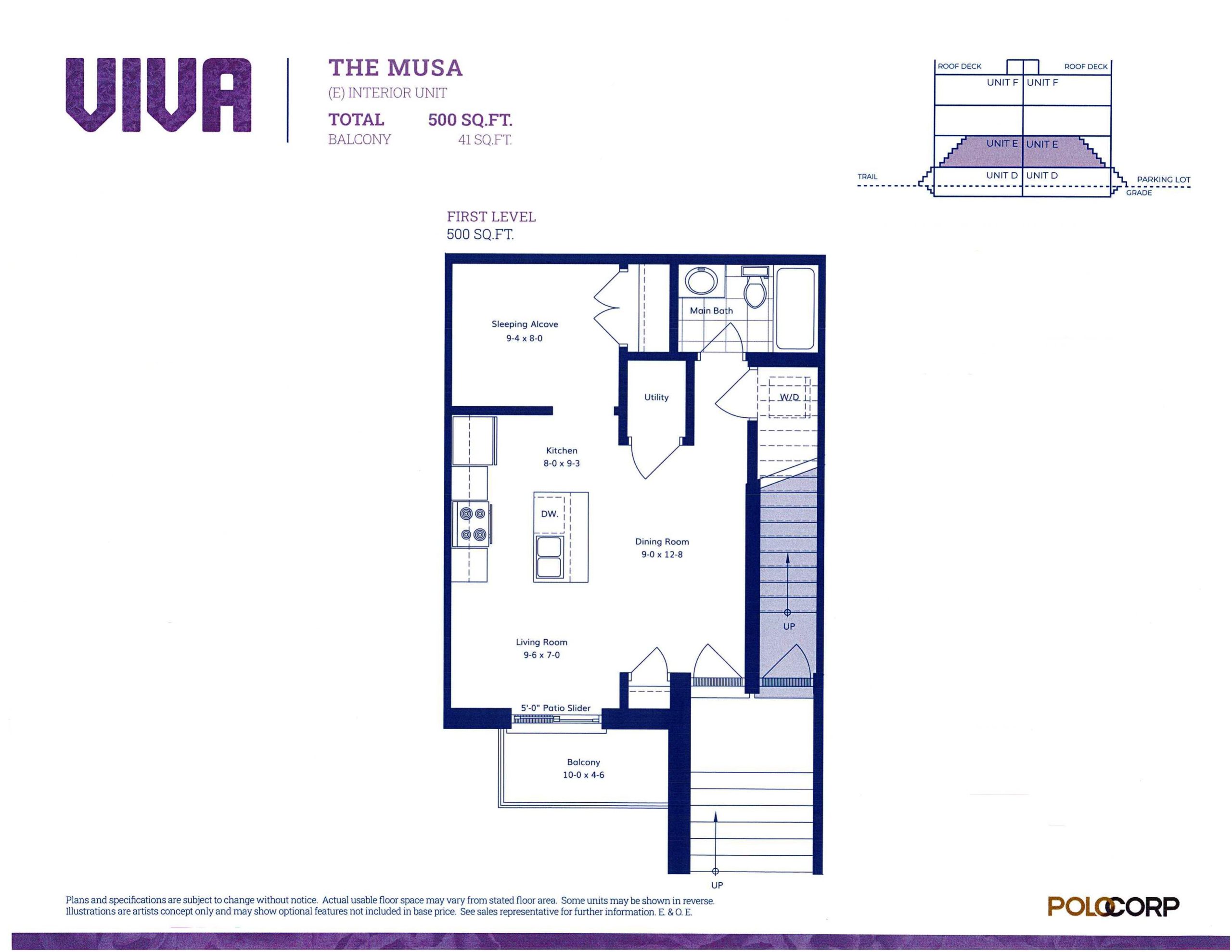 The Musa floor plan
