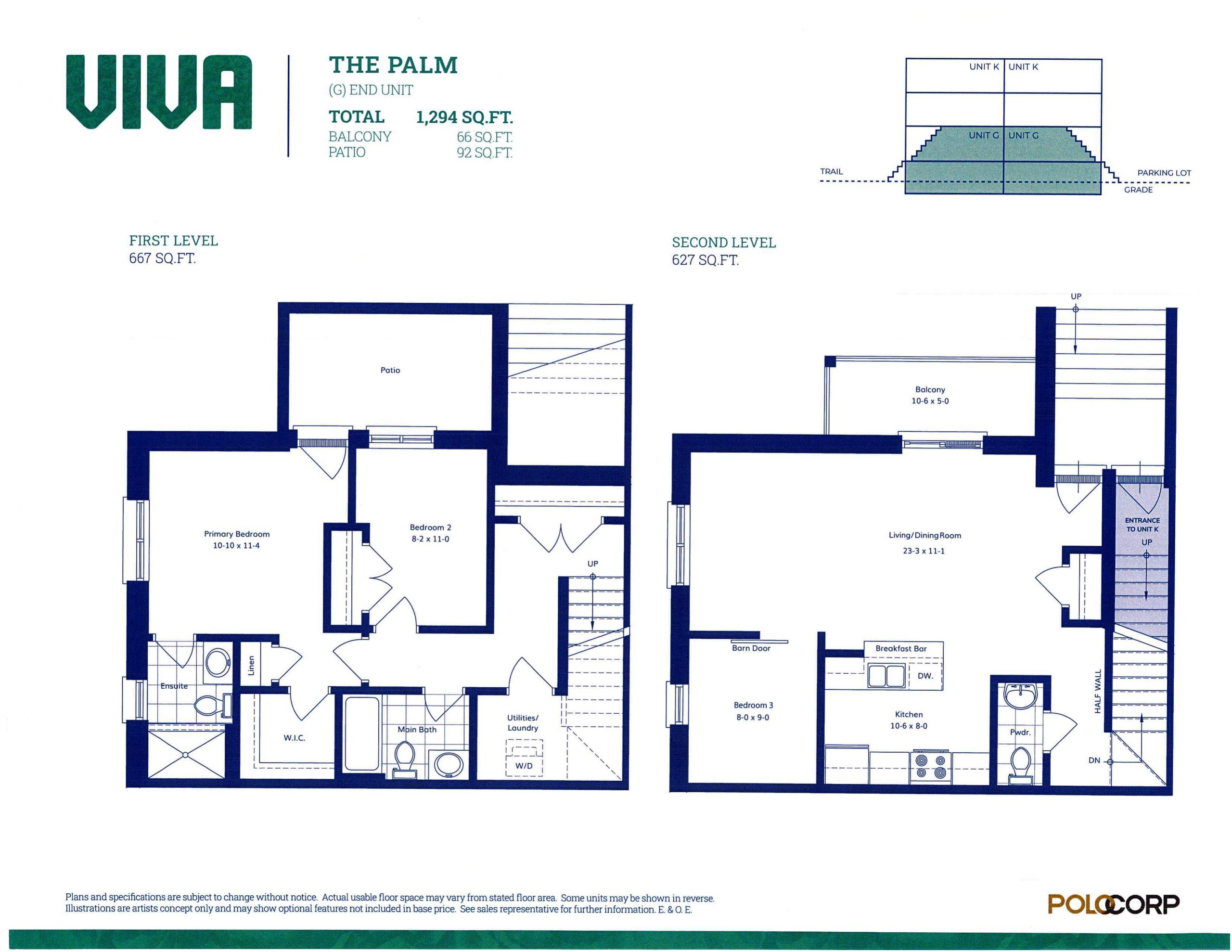 The Palm floor plan