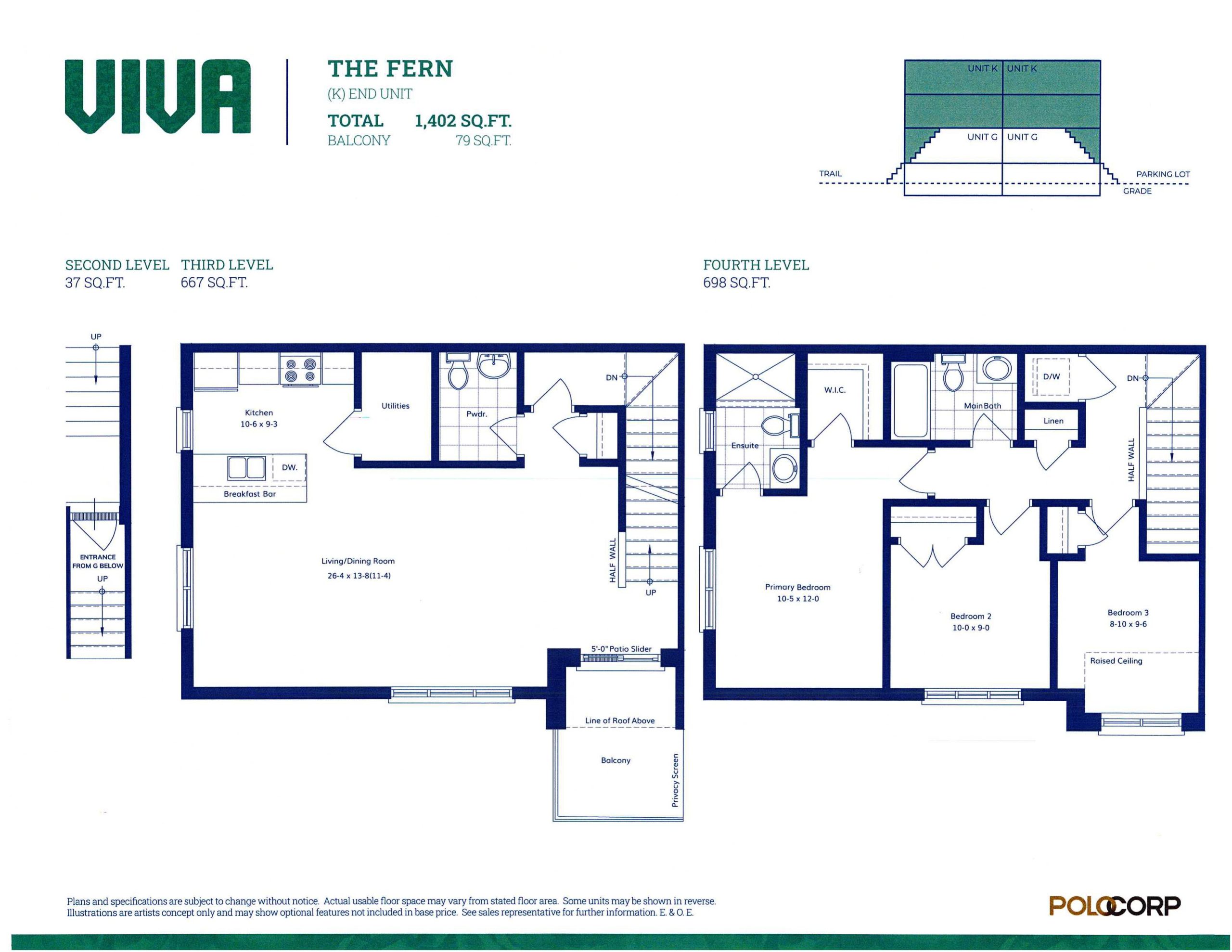 The Fern floor plan